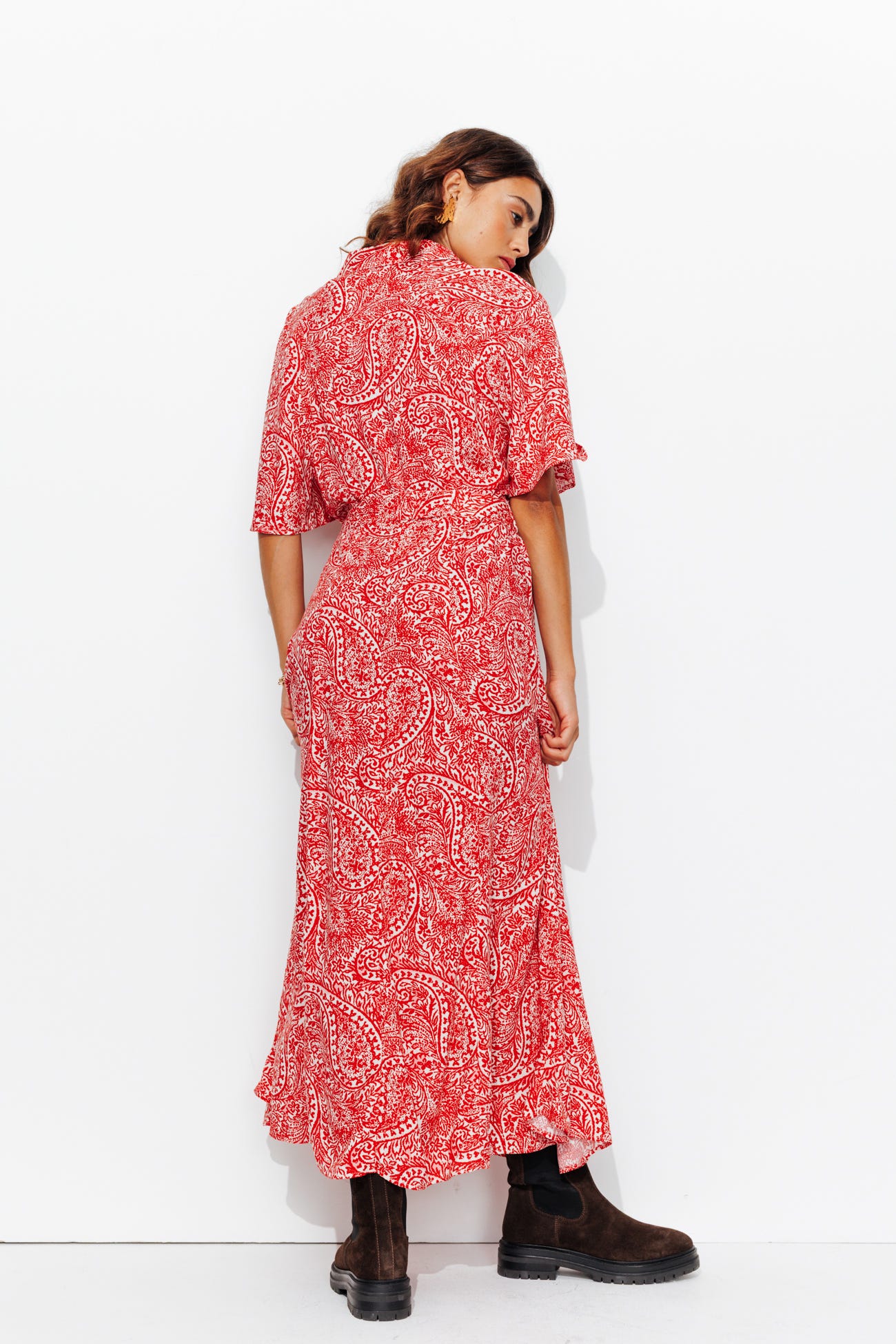 Robe-chemise imprimée Femme