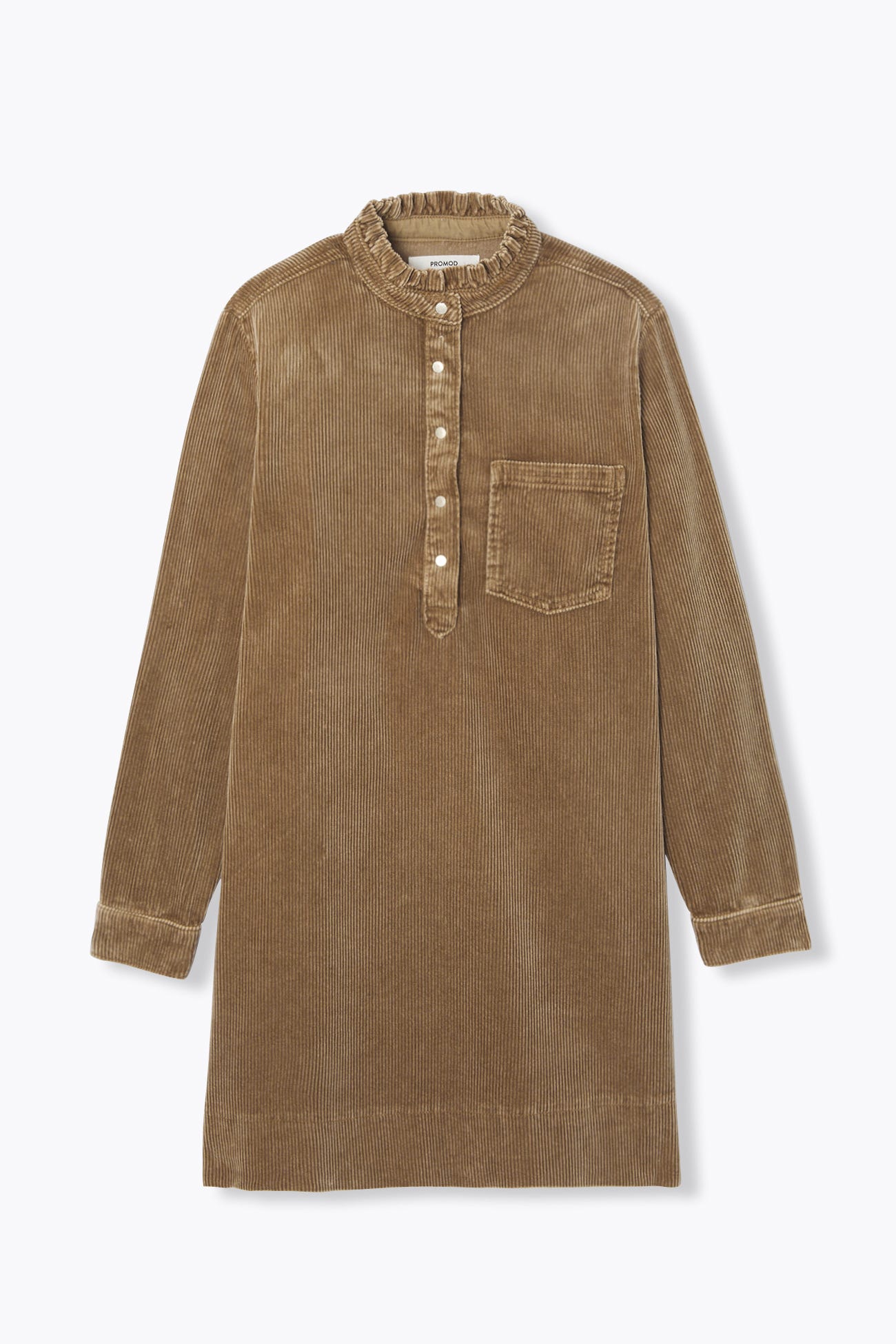 Short corduroy dress