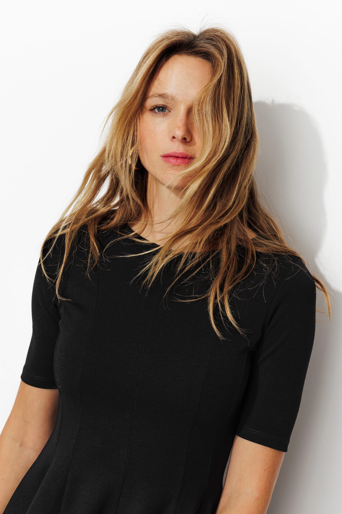 Robe courte en jersey Milano