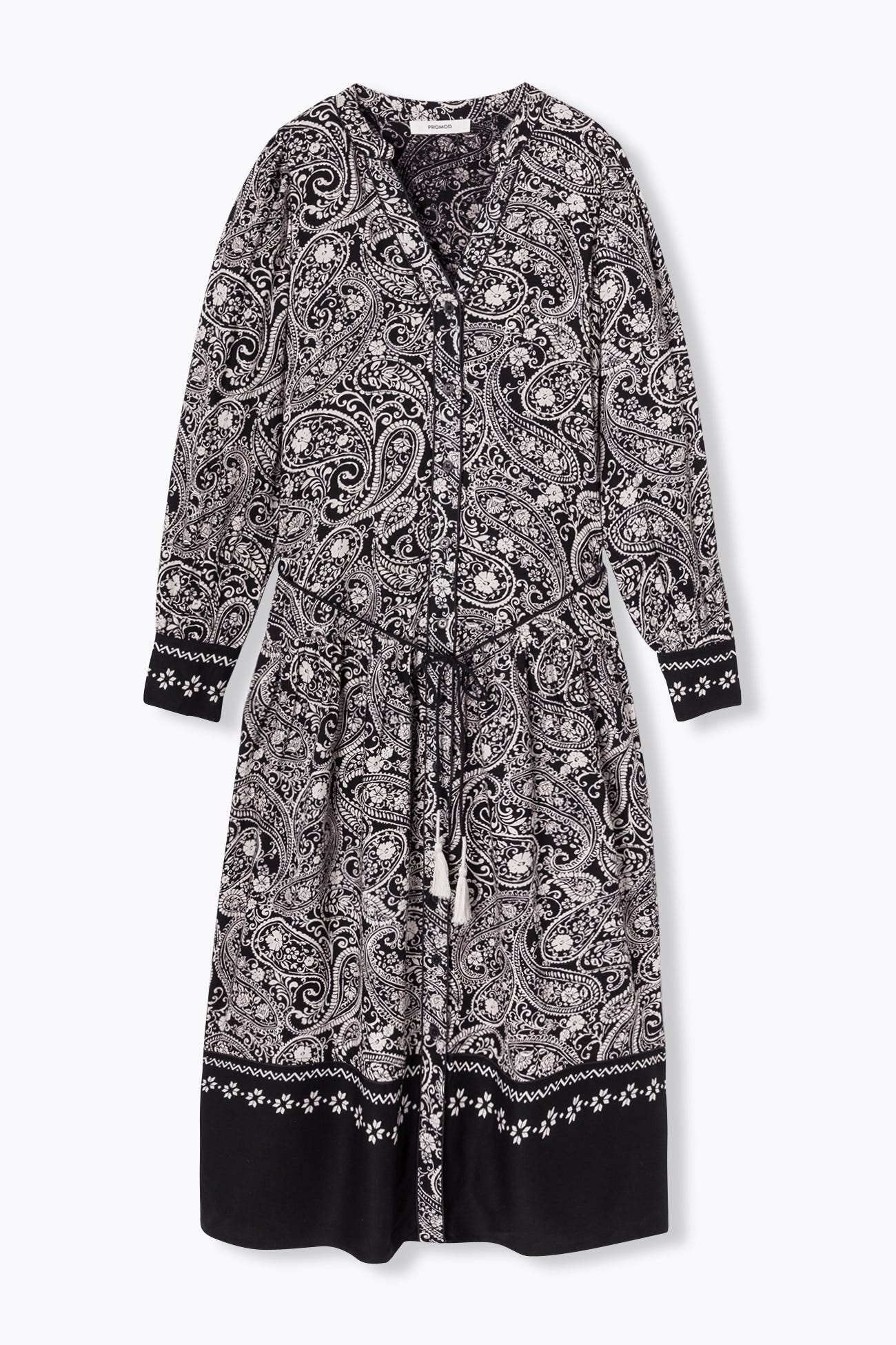 Robe longue imprimée Femme
