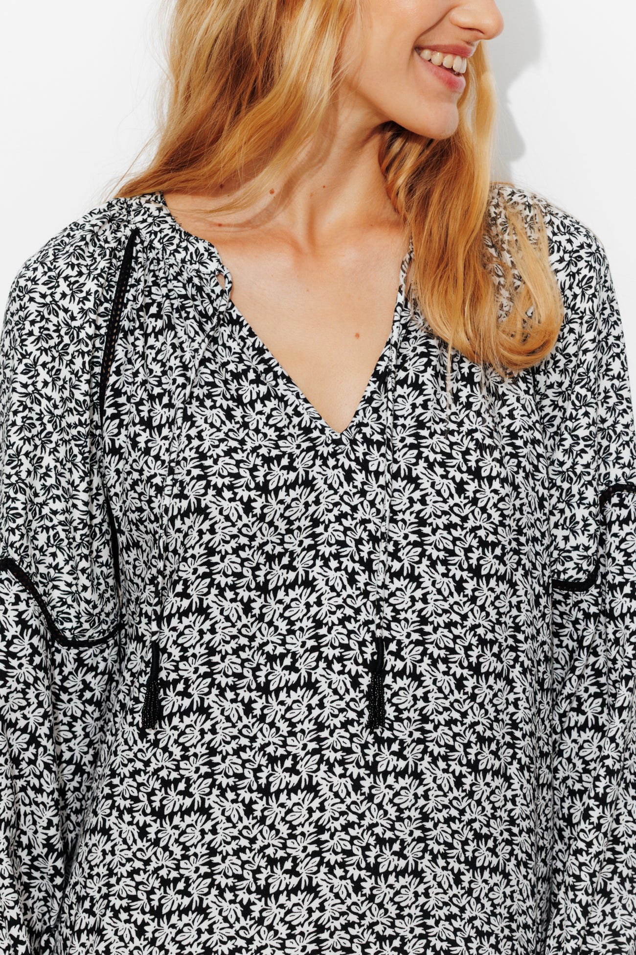 Robe courte imprimée Femme