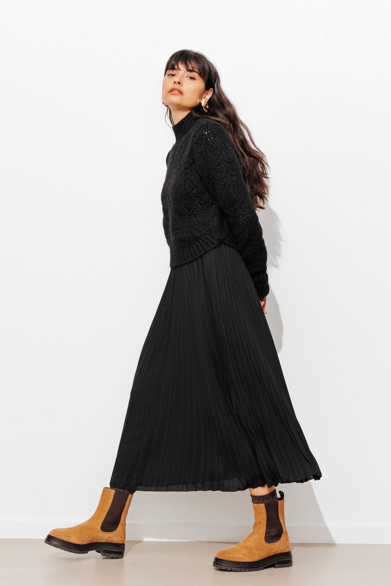 2 in 1-Pulloverkleid