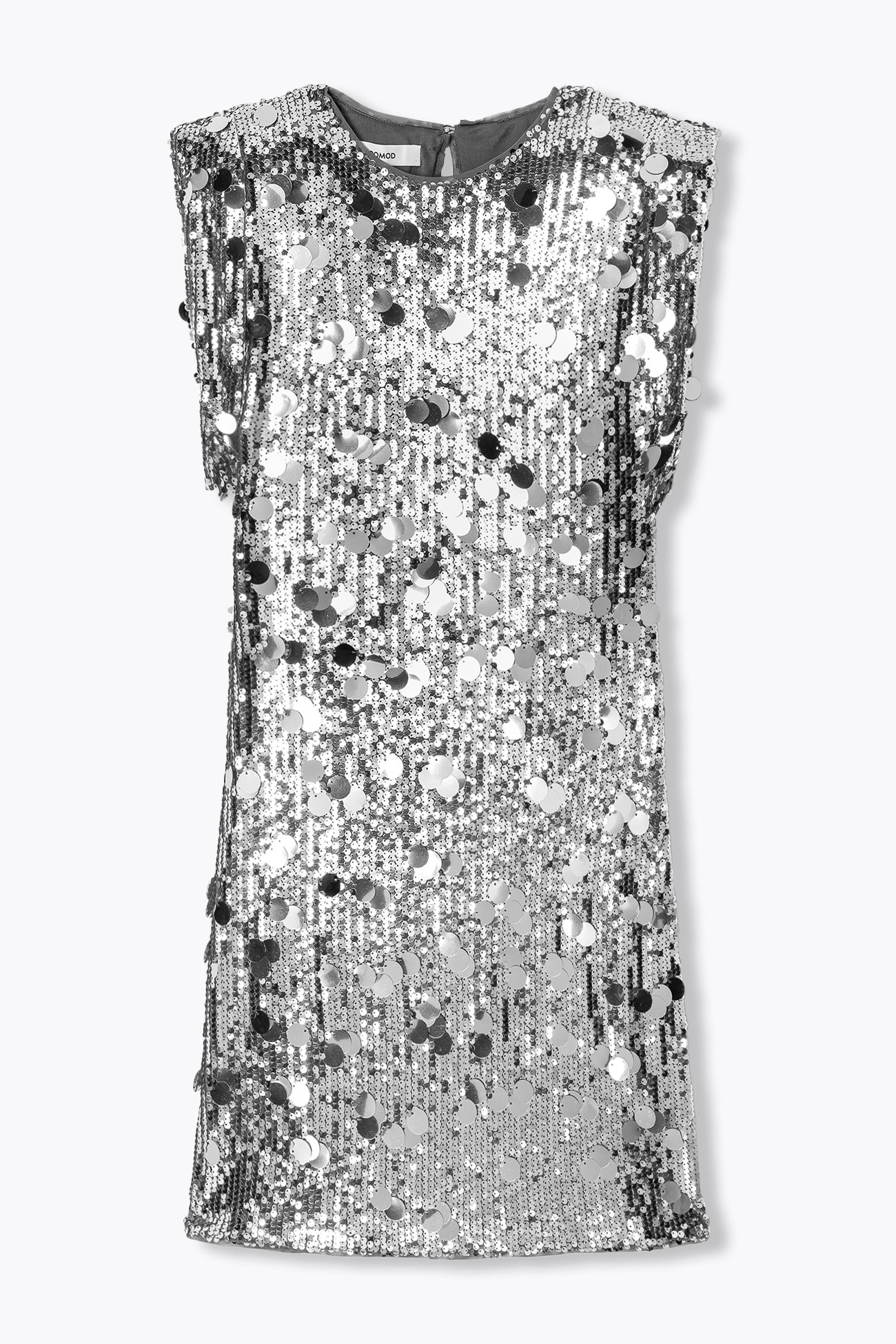 Robe Habillée Rare Editions à Paillettes Motif Floral Argenté - Taille 16, Occasion Très Bon état