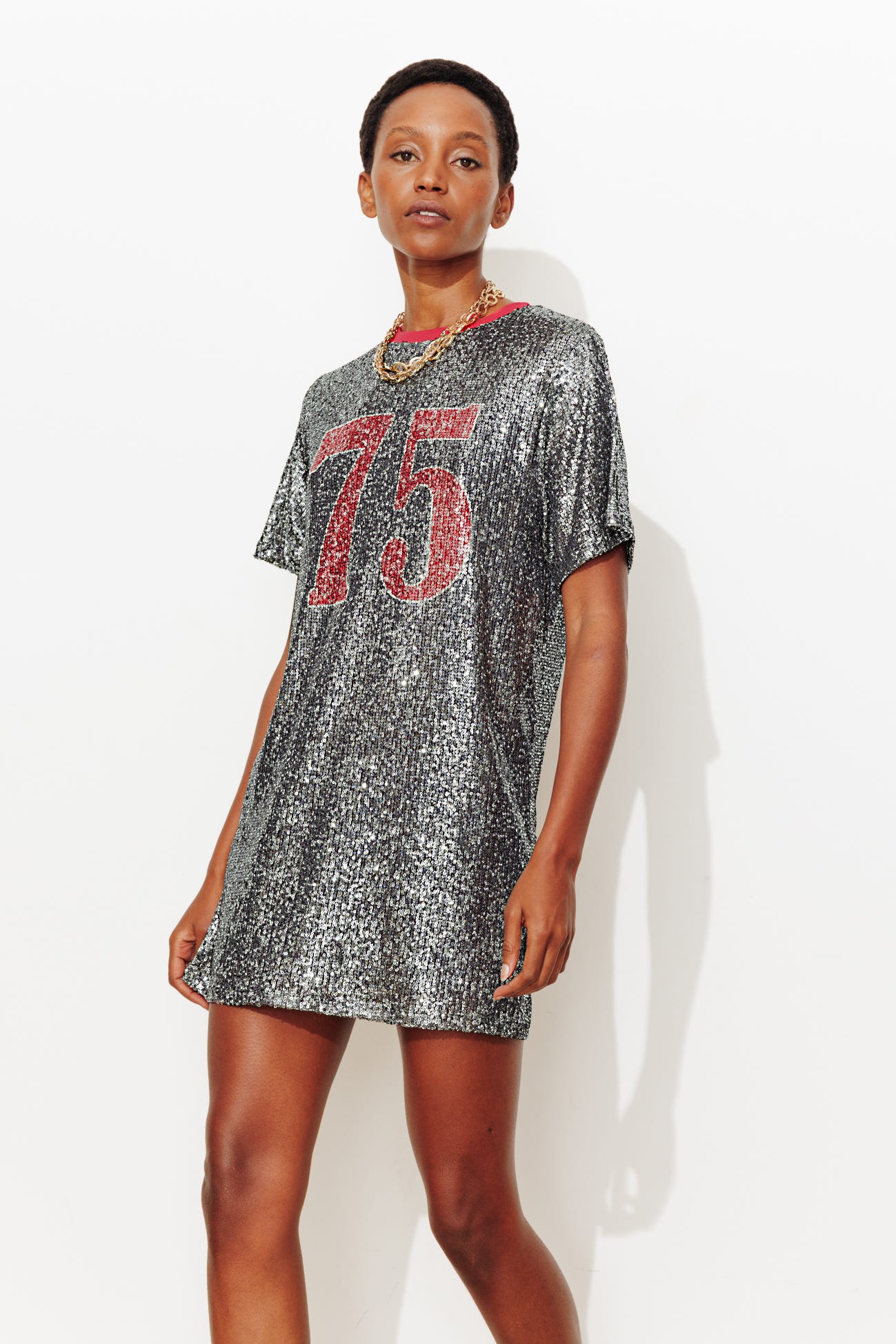 Abito con paillettes 75