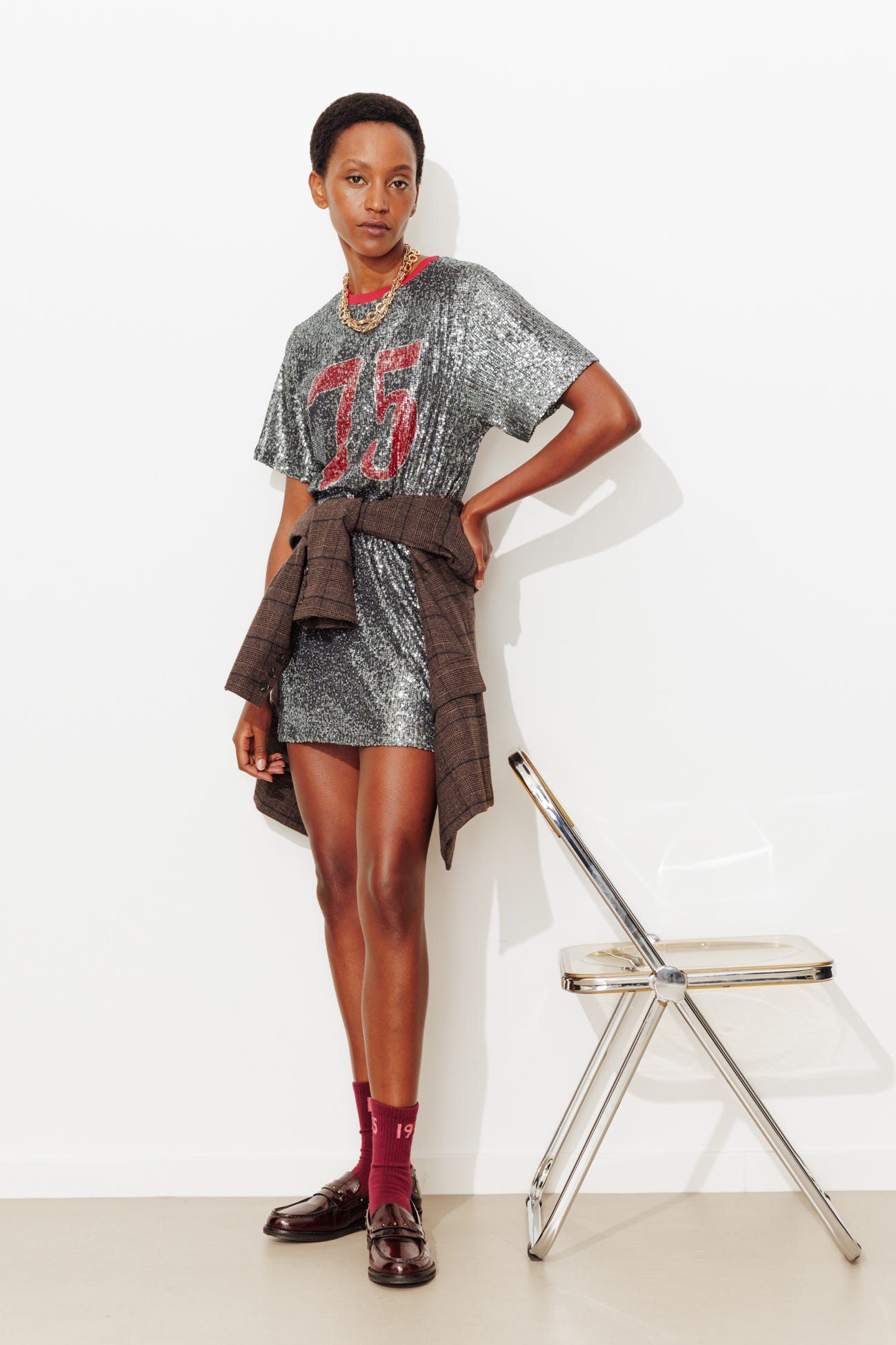 Abito con paillettes 75