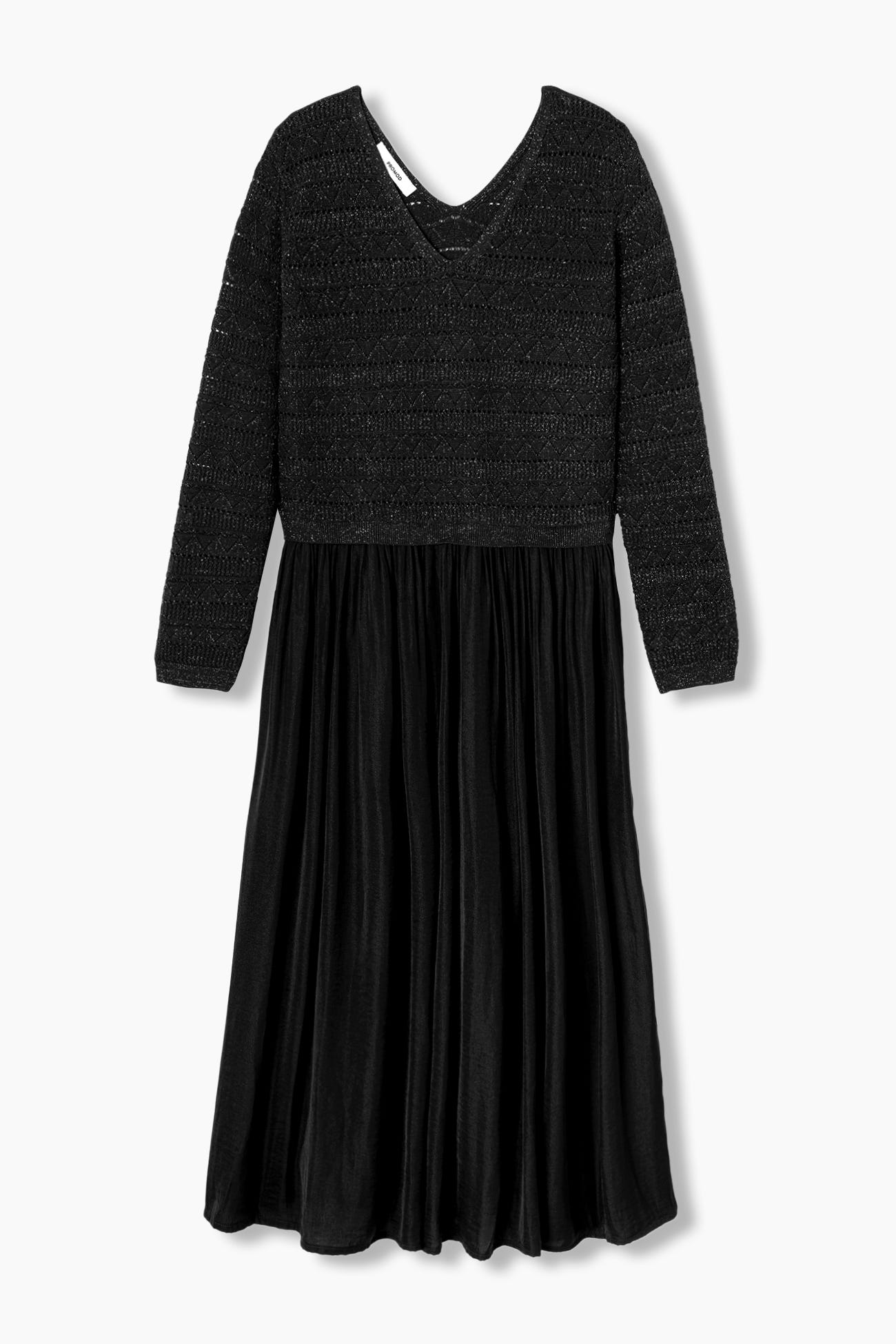 Longue robe pailletée Femme