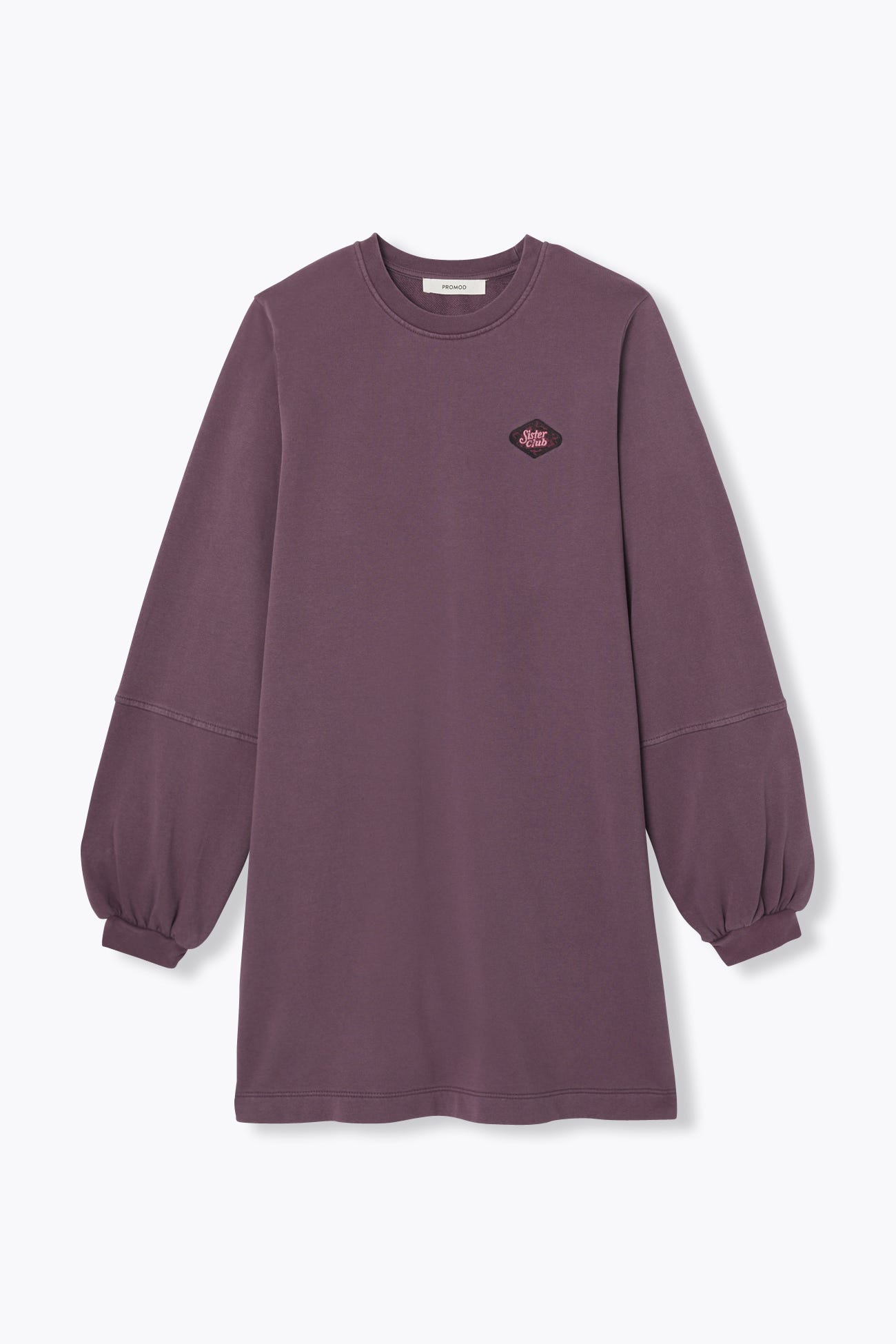 Vestido sudadera de muletón