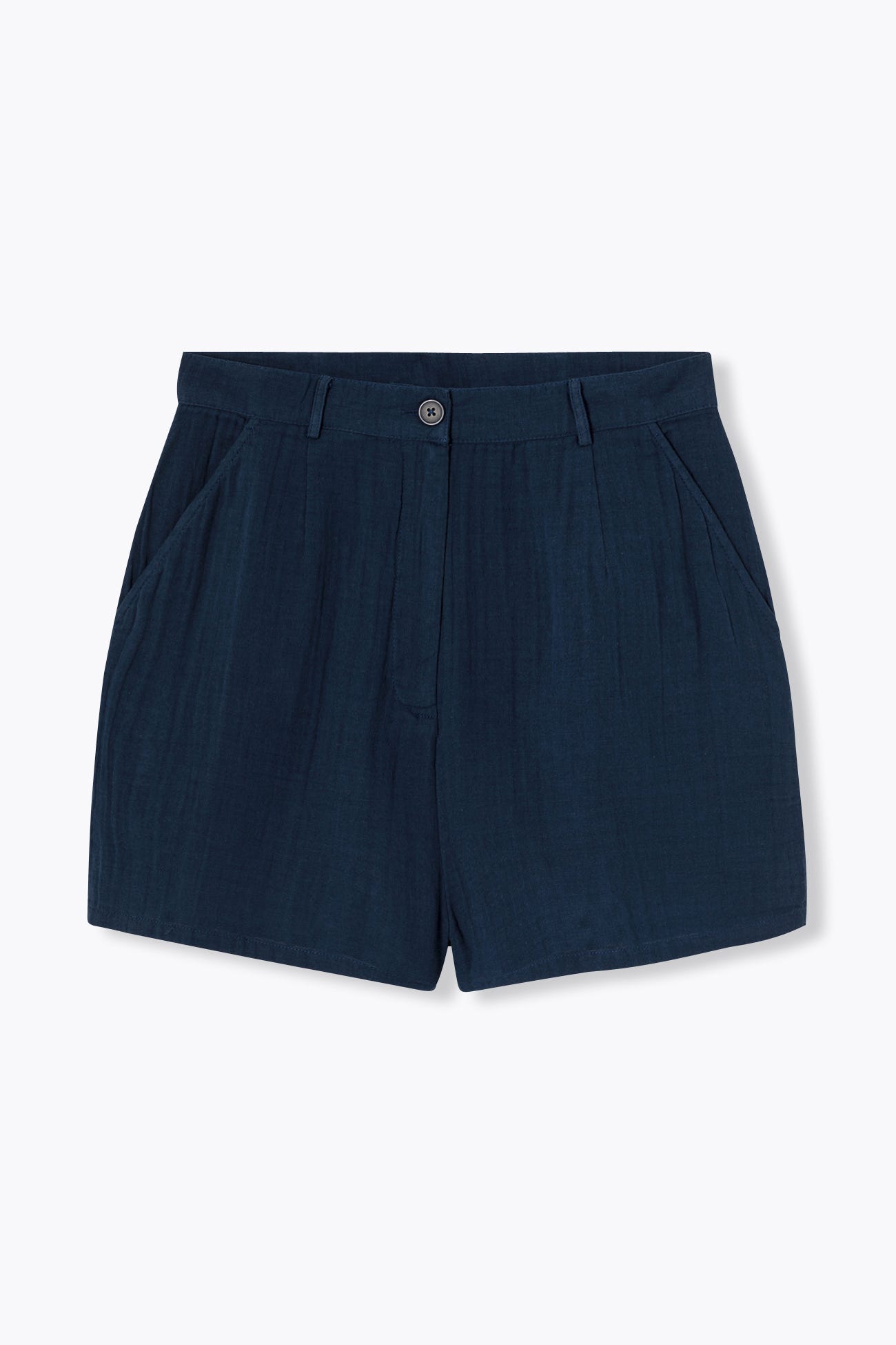 Short en gaze de coton Femme