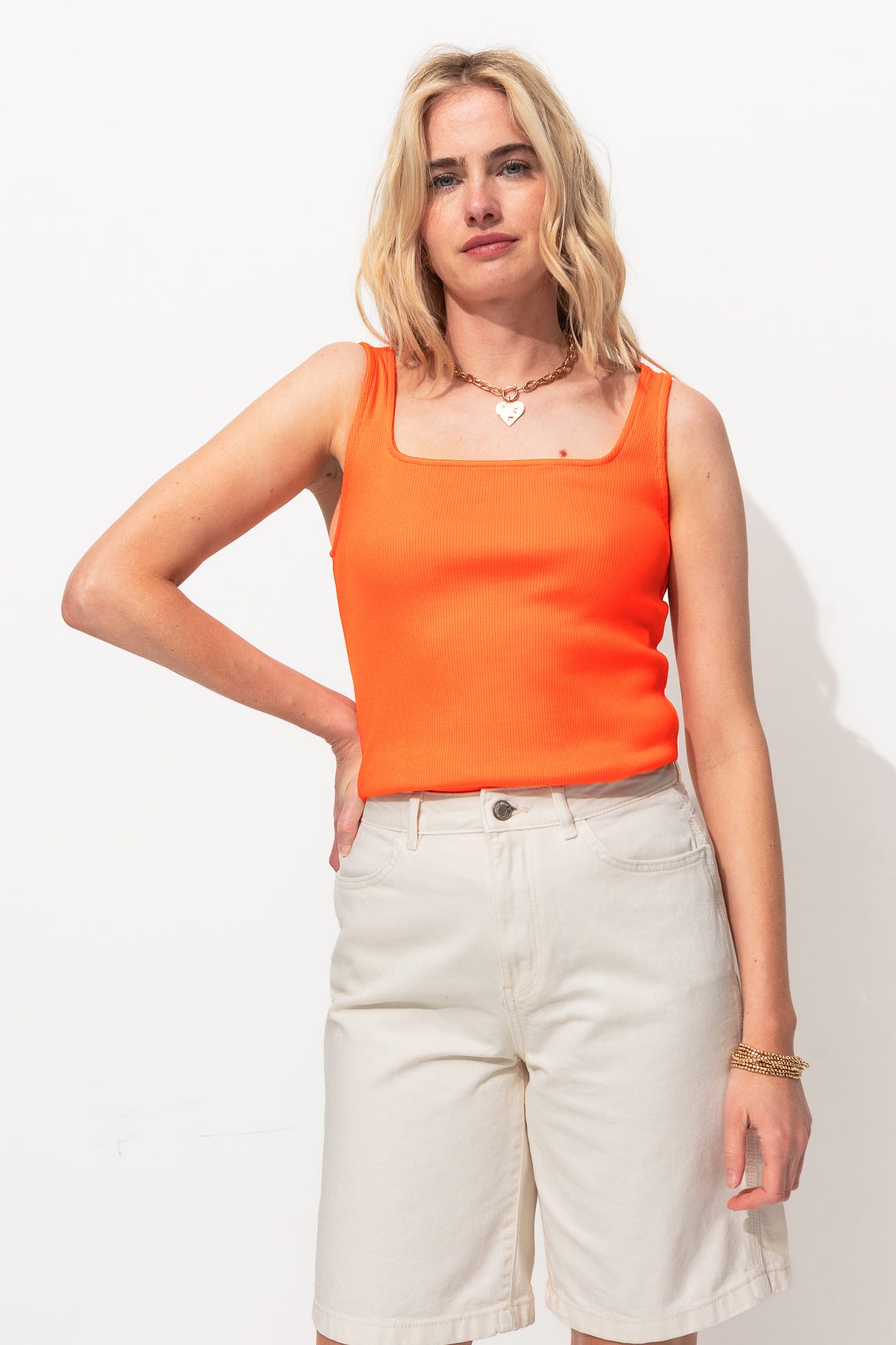 Débardeur en jersey Femme