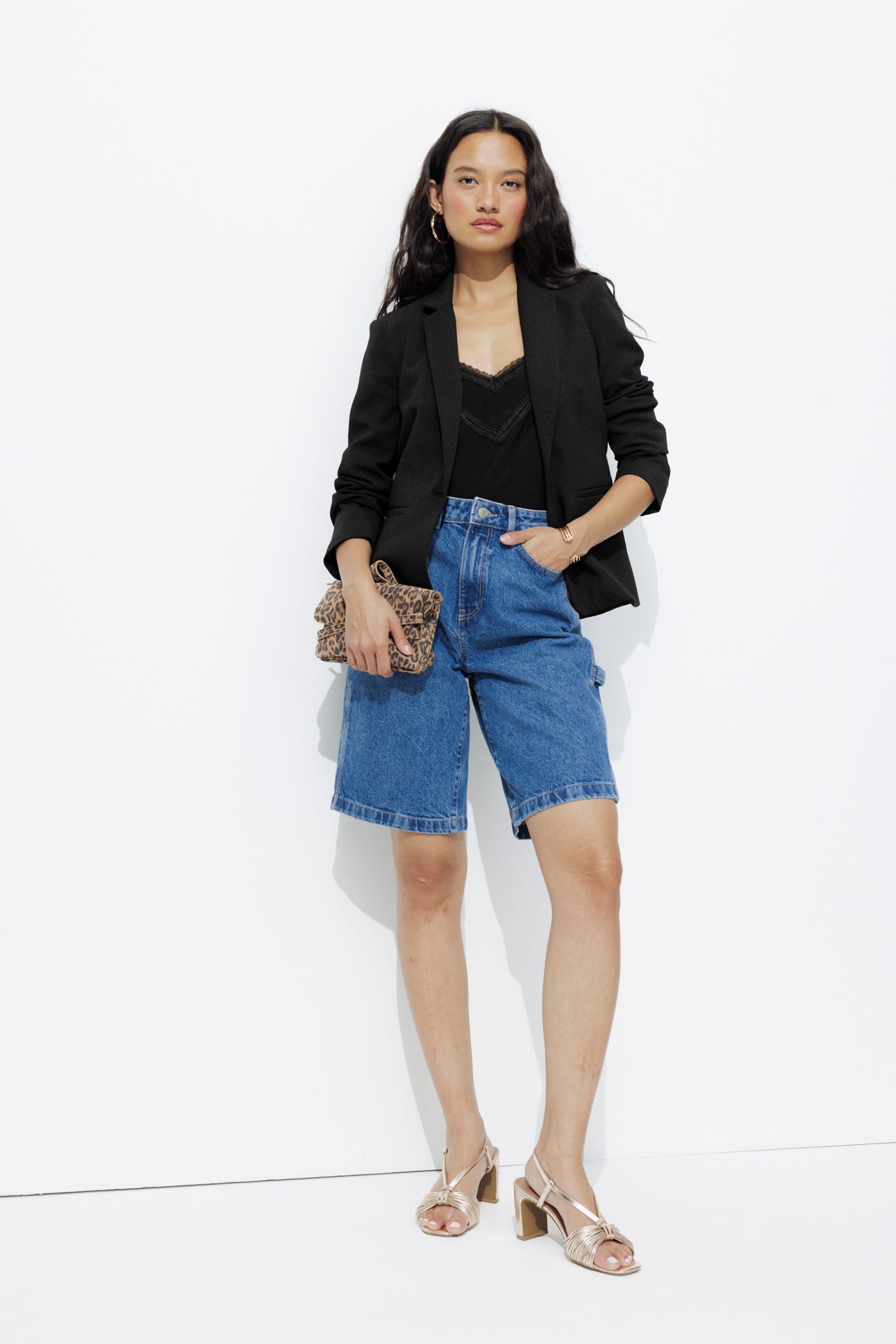 Veste de tailleur uni Femme