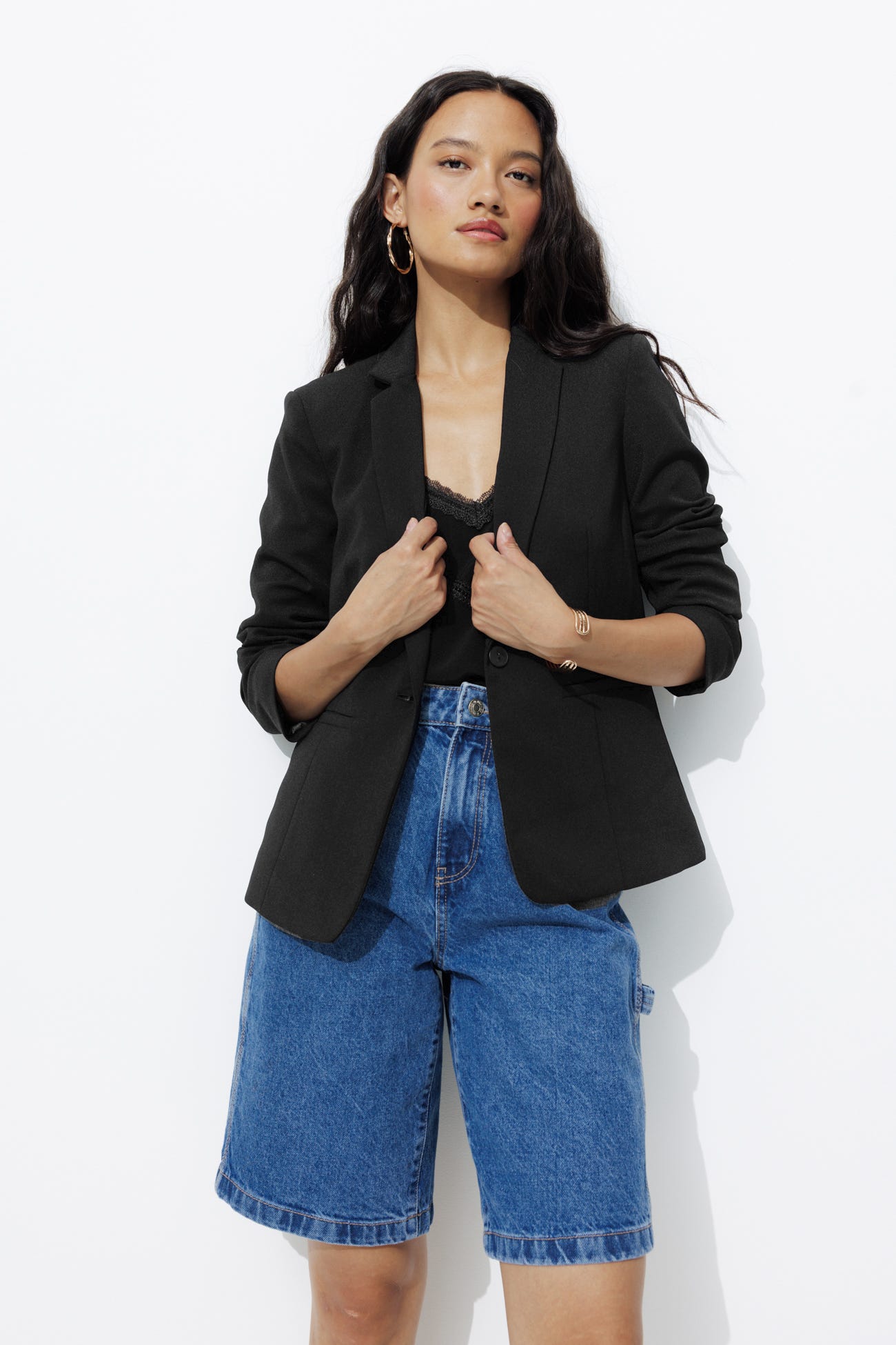 Veste de tailleur uni Femme