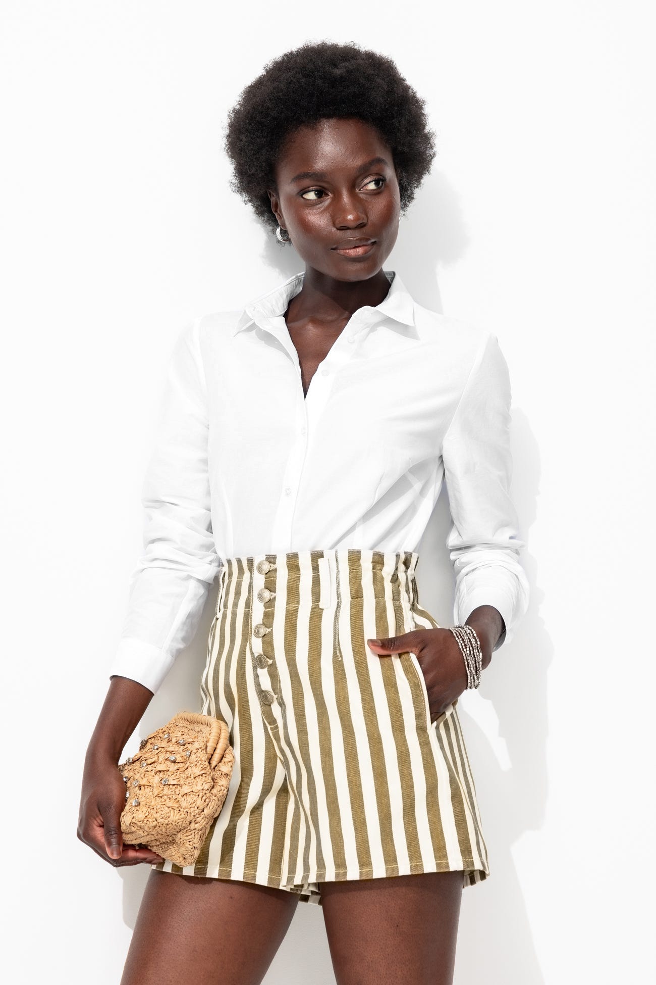 Chemise unie Femme