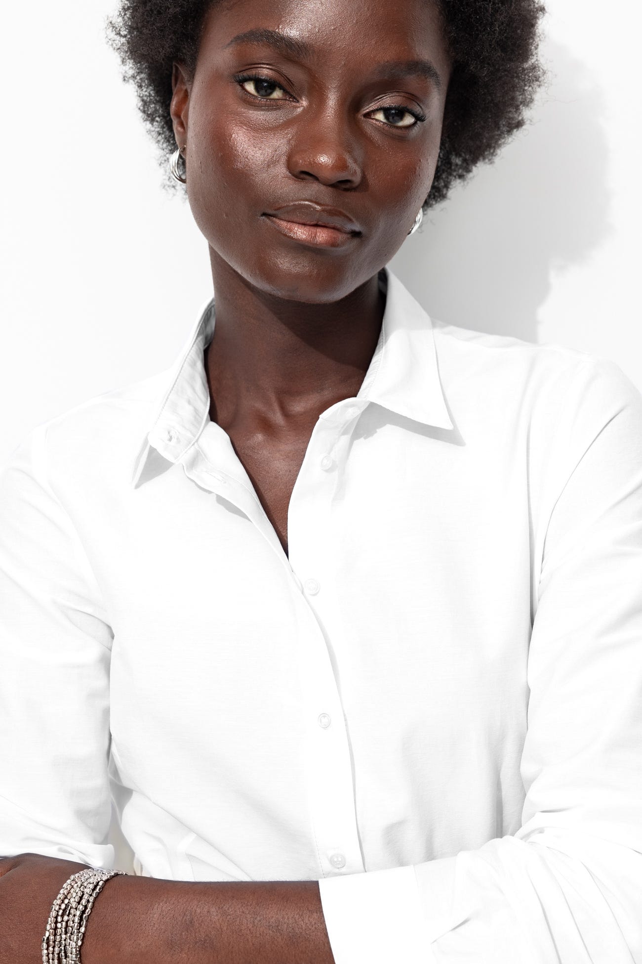 Chemise unie Femme