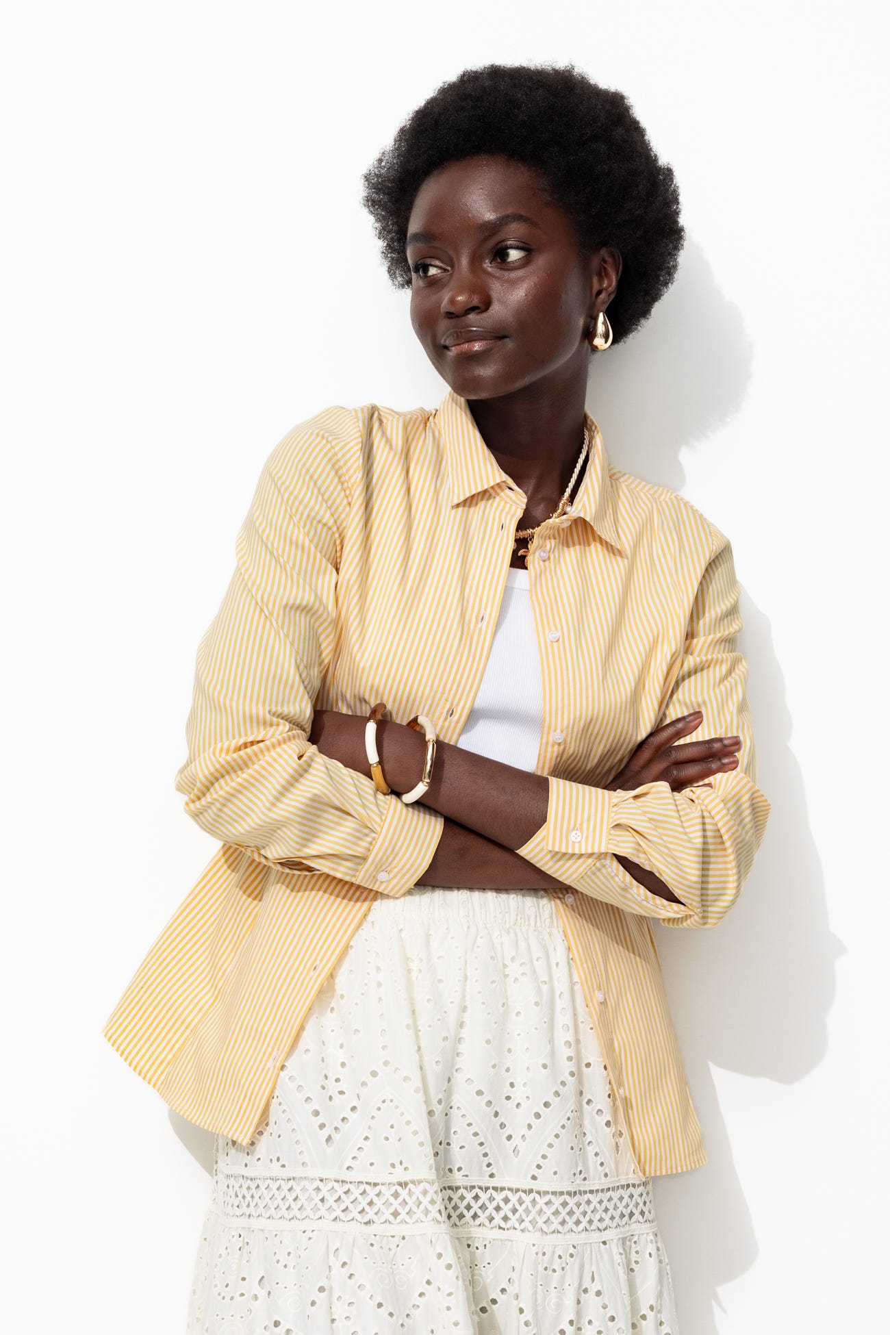 Chemise rayée Femme