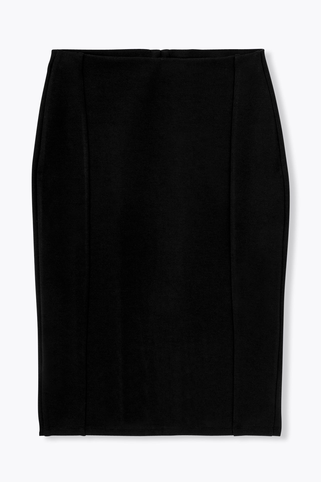 Jersey midi skirt