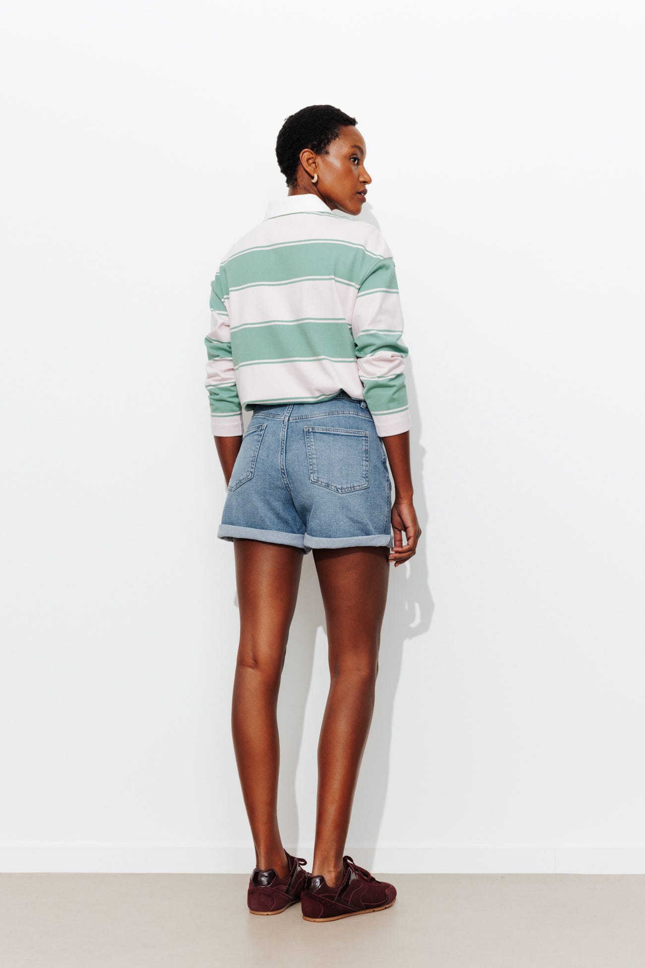 Shorts in denim