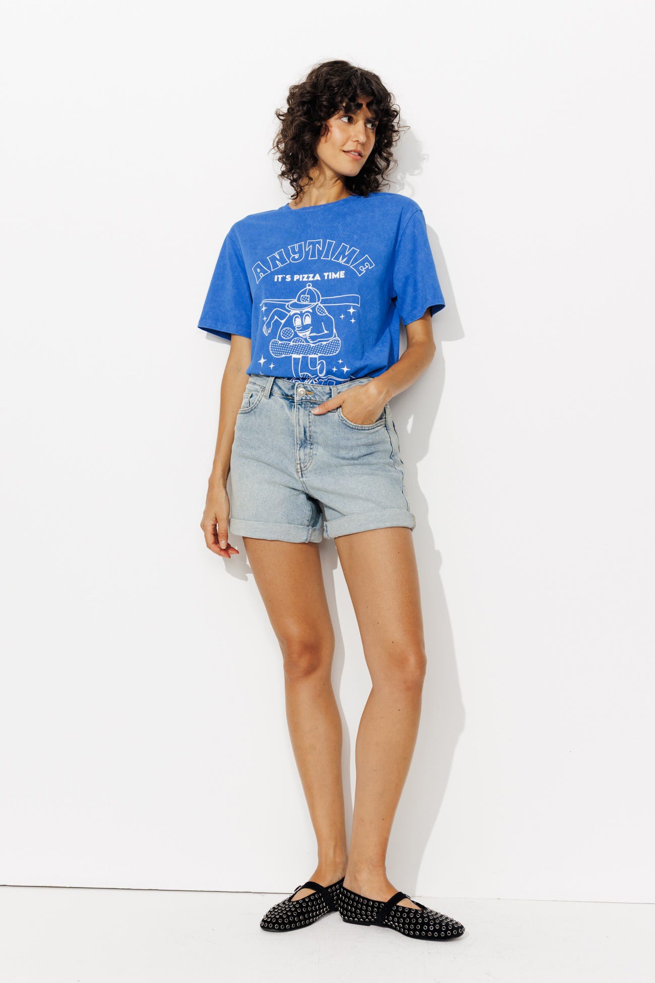 Short en jean Femme