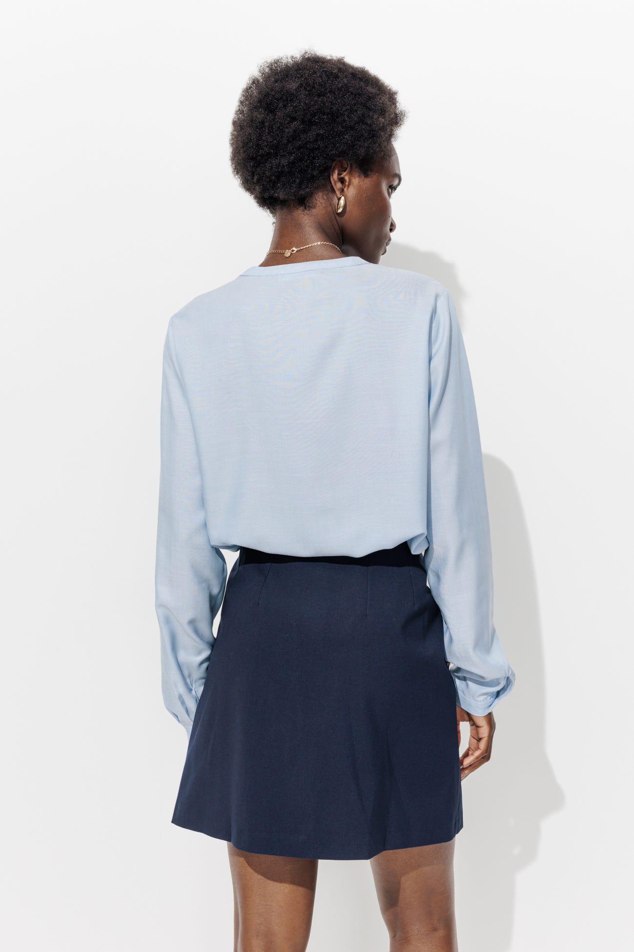 Blouse unie Femme