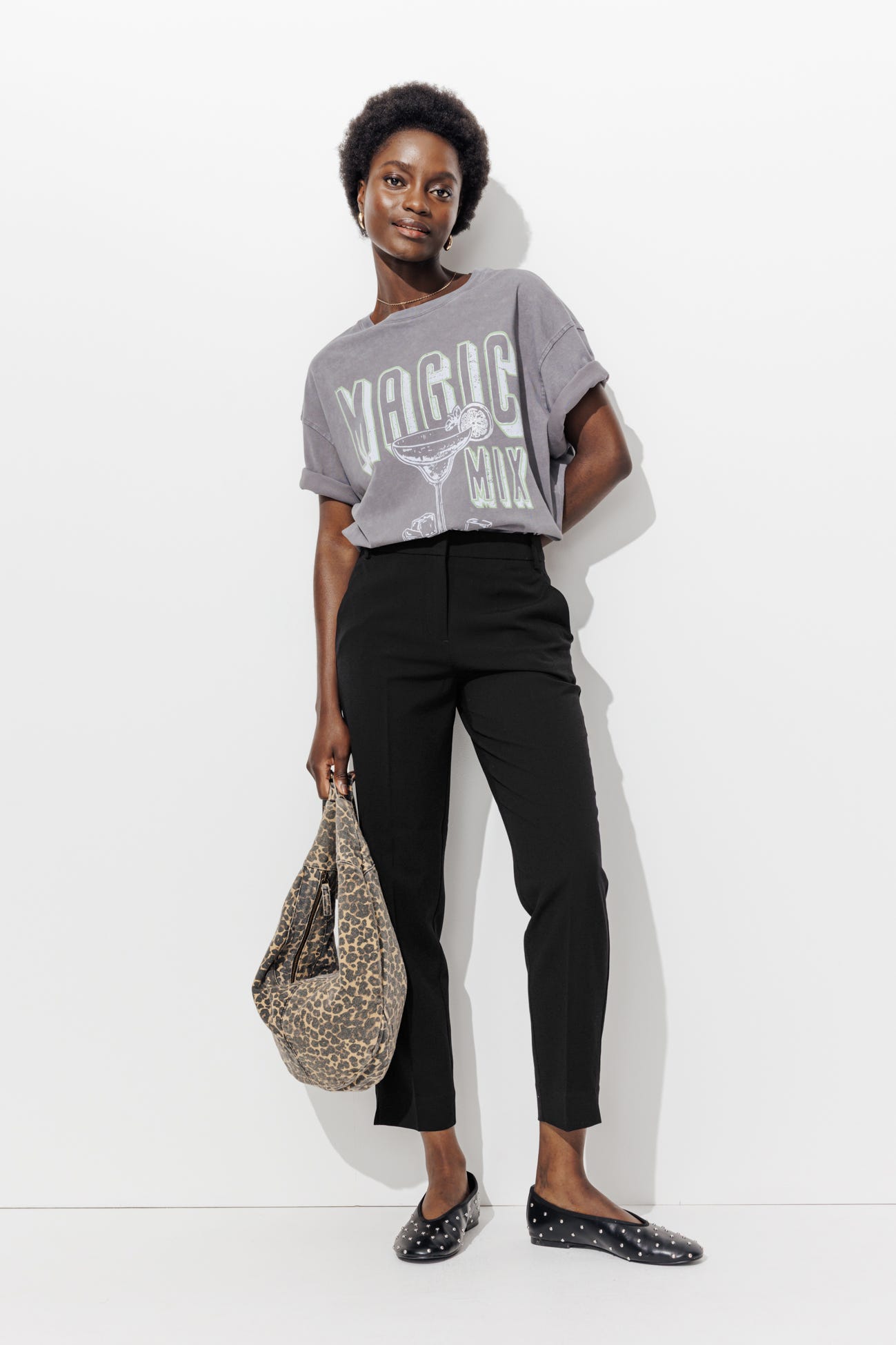 Pantalon cigarette Femme