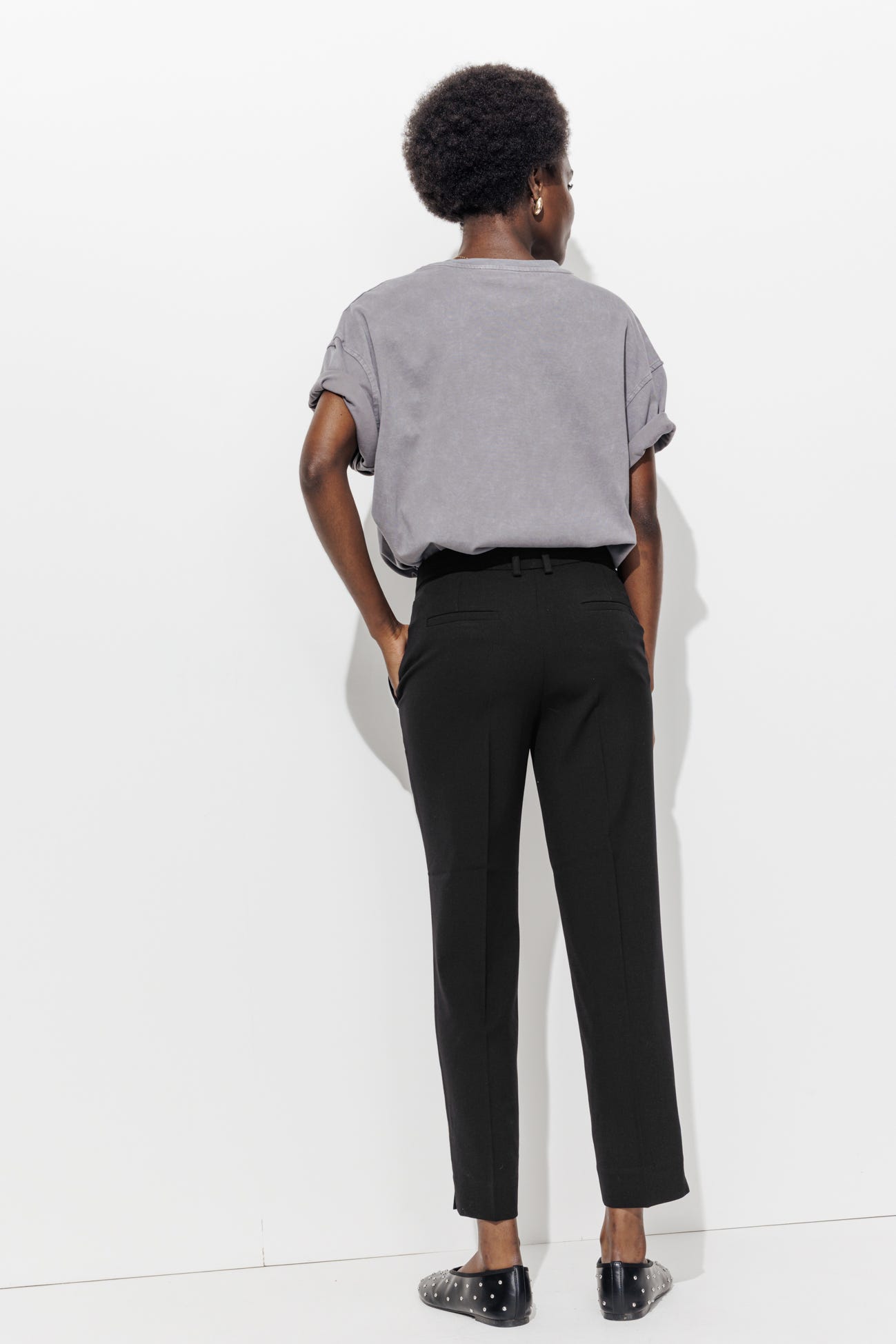 Pantalon cigarette Femme
