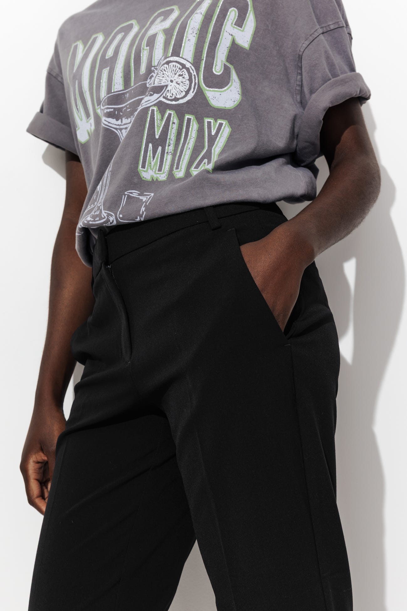 Pantalon cigarette Femme