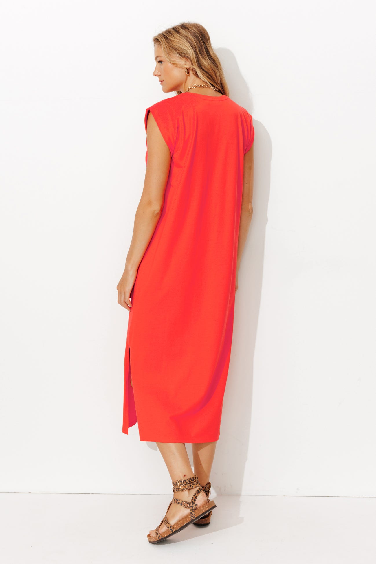 Abito lungo in maglina