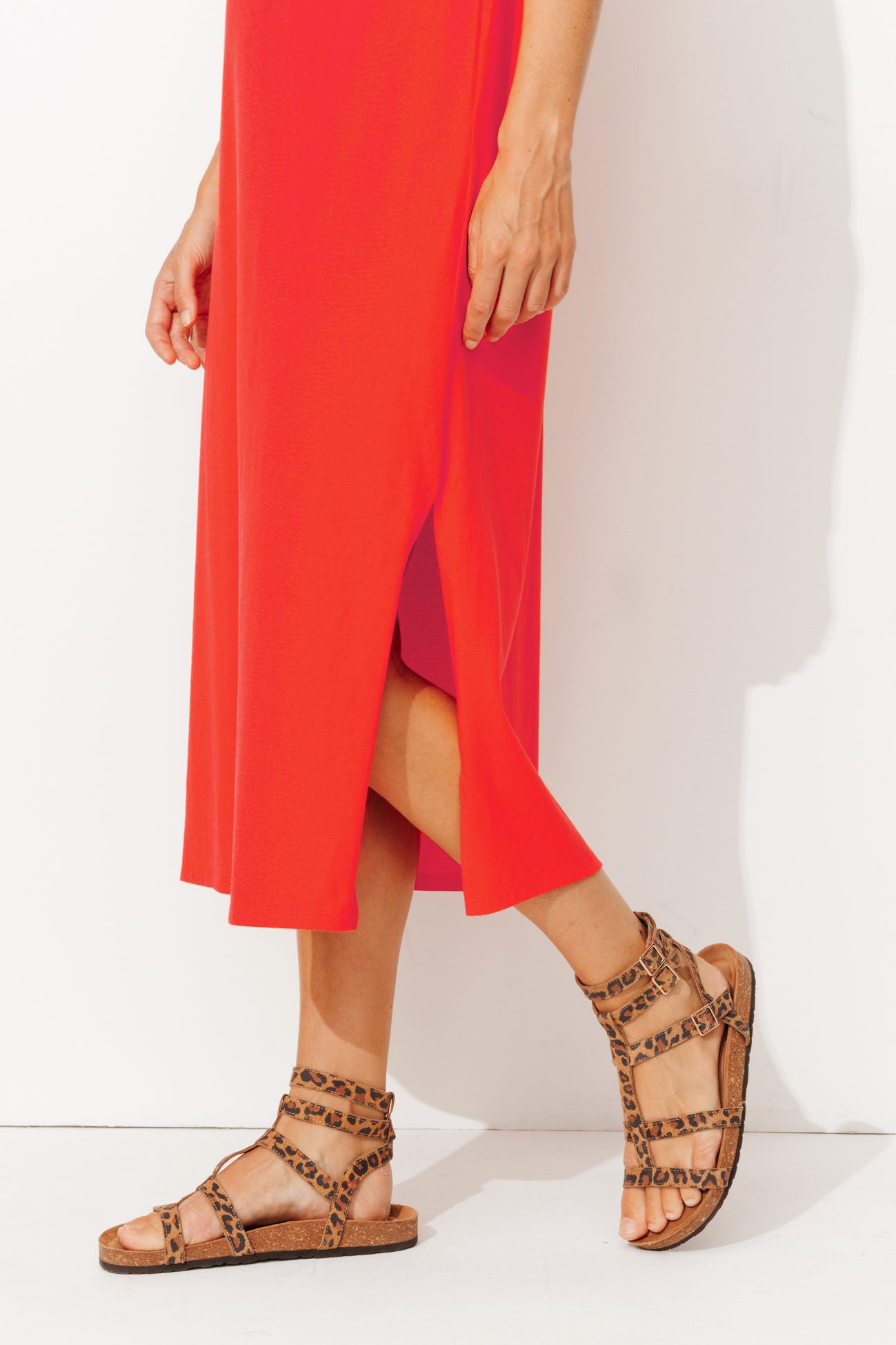 Abito lungo in maglina