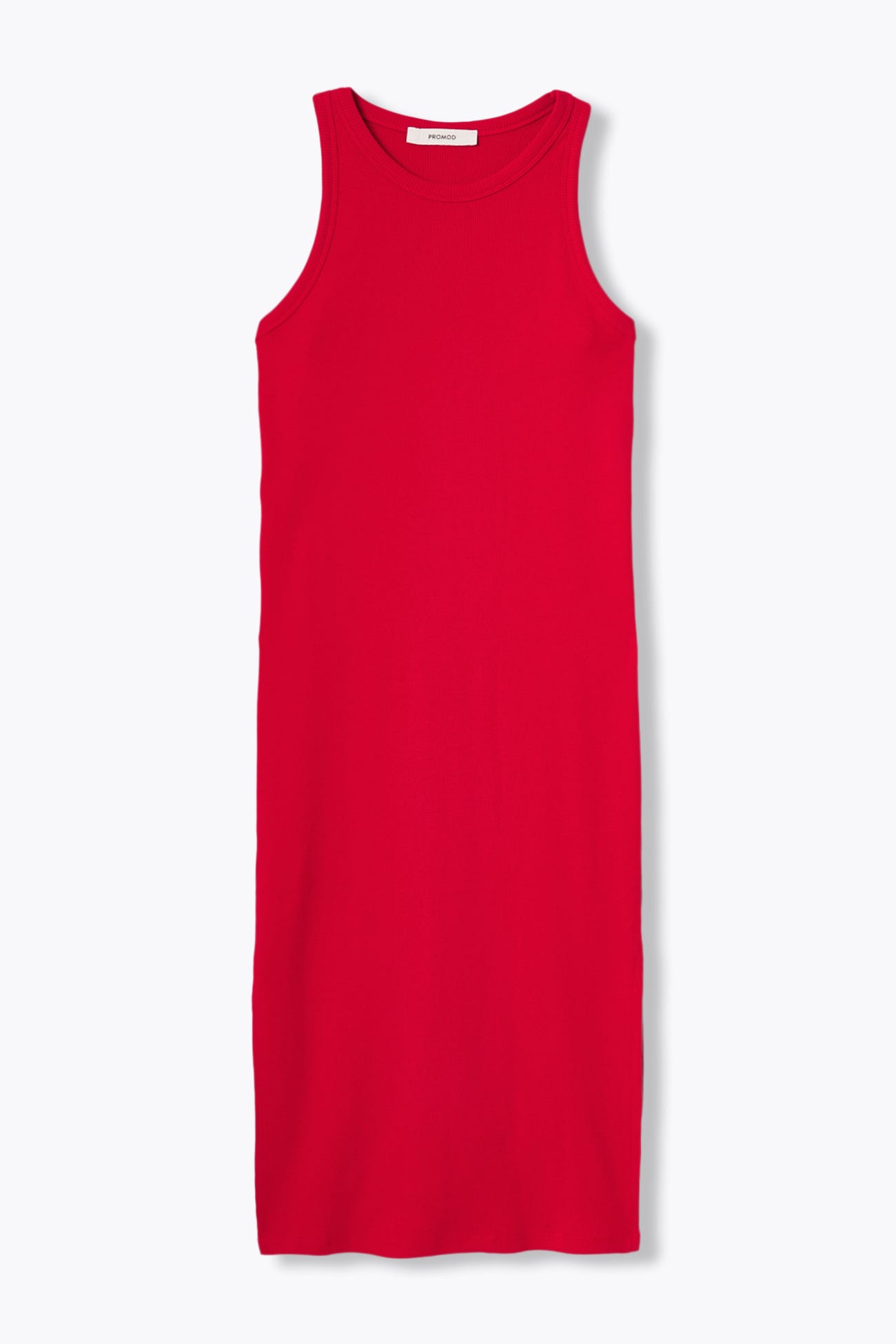 Robe débardeur mi-longue