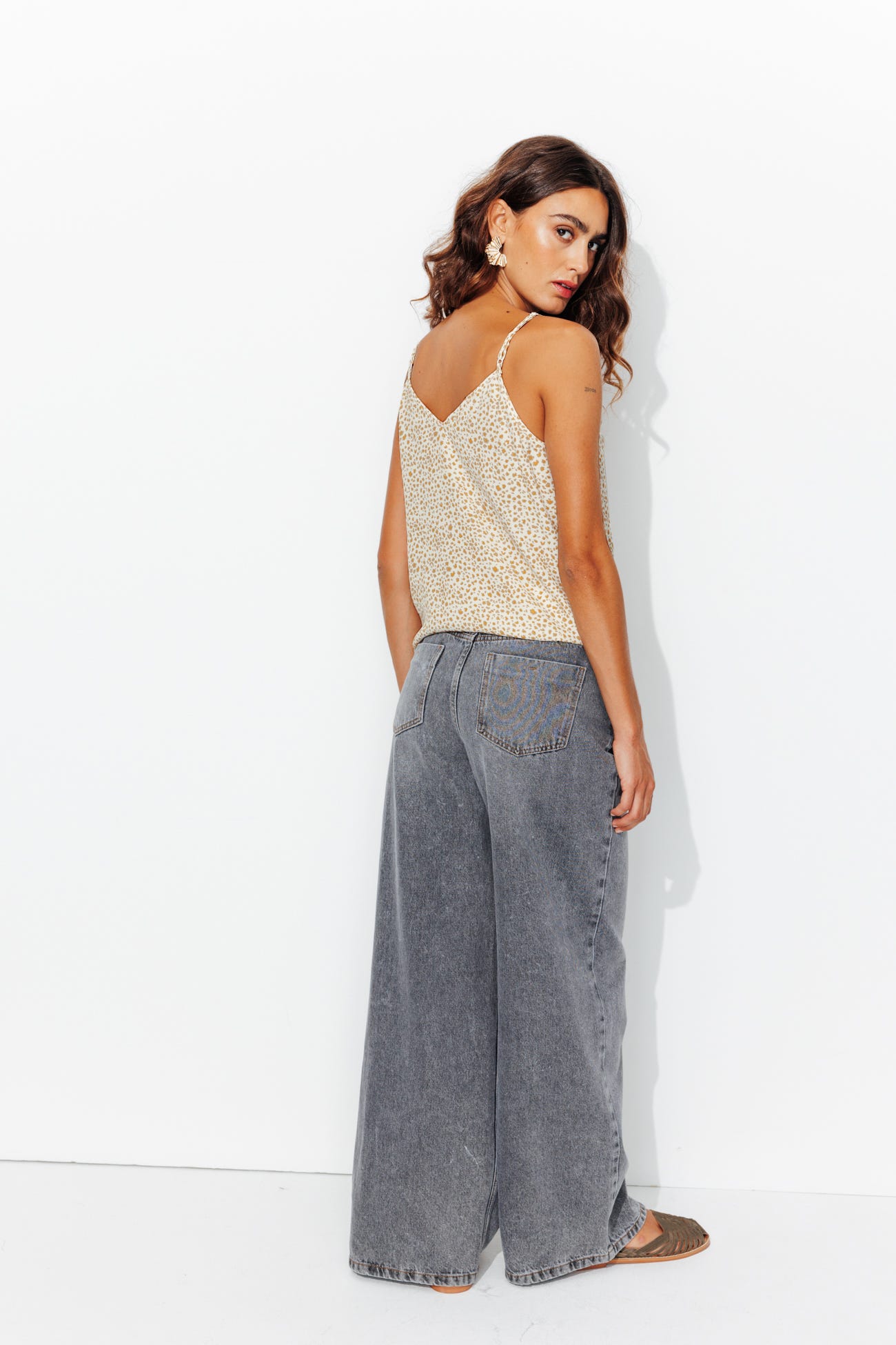 Caraco détail dentelle Femme