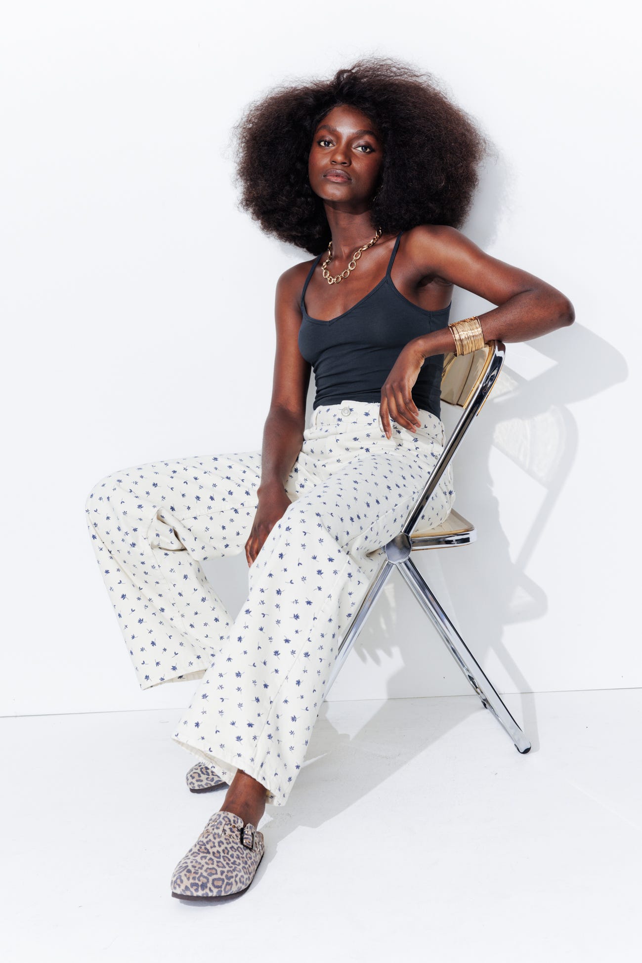 Top à bretelles en jersey