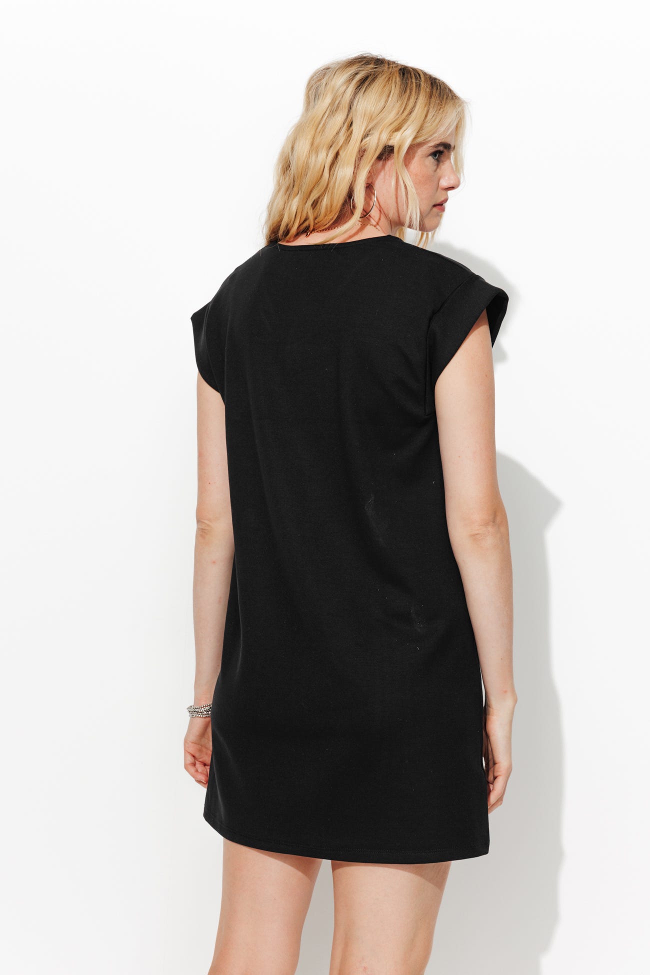 Robe-débardeur unie Femme