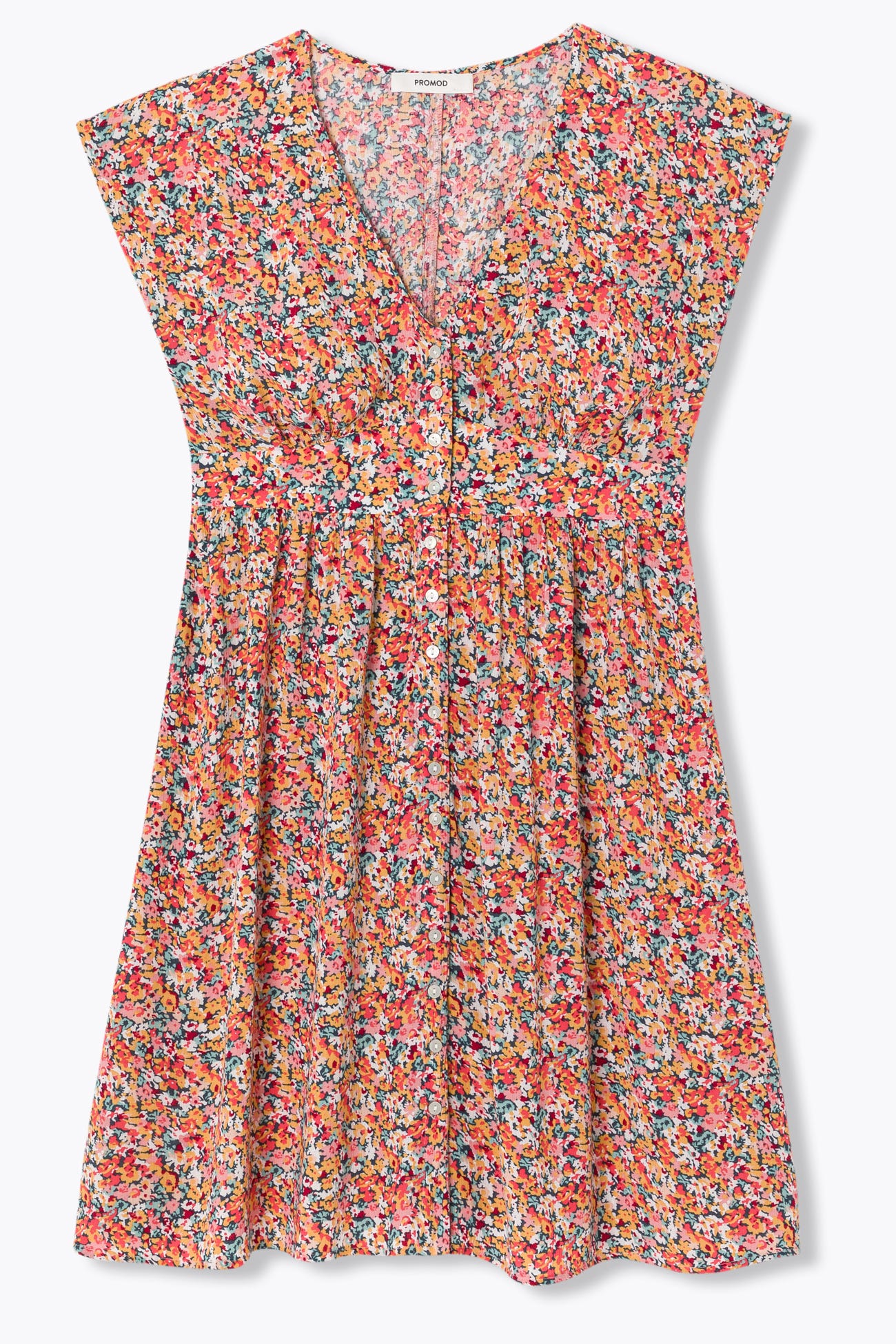 Robe courte imprimée Femme