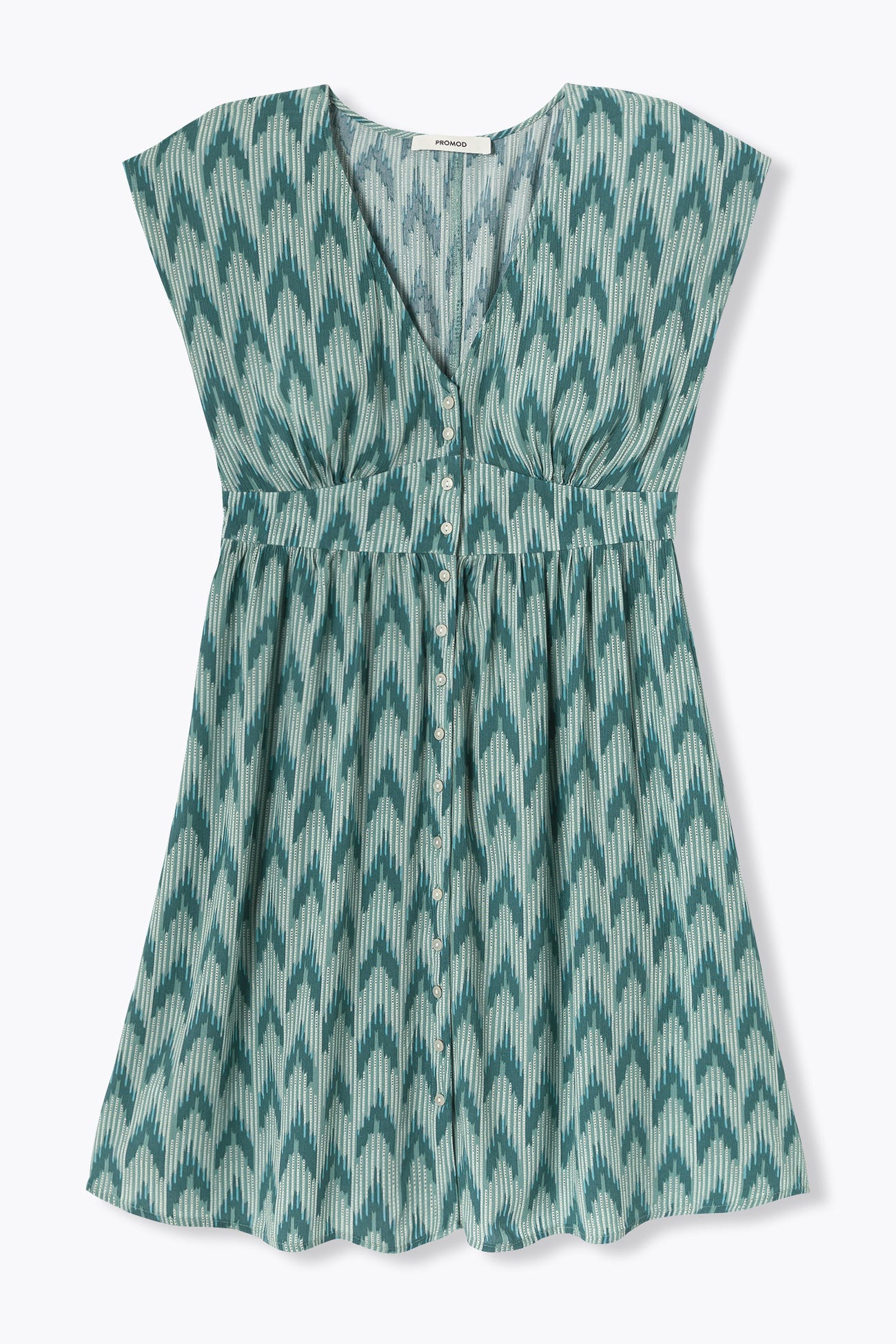 Robe courte imprimée Femme