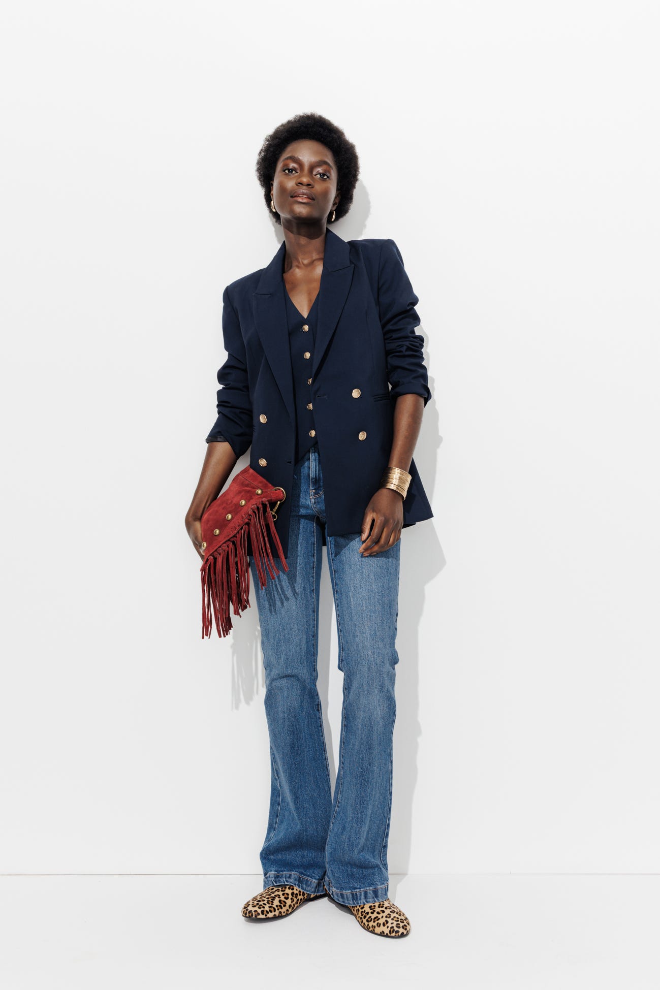 Jean flare seventies Femme
