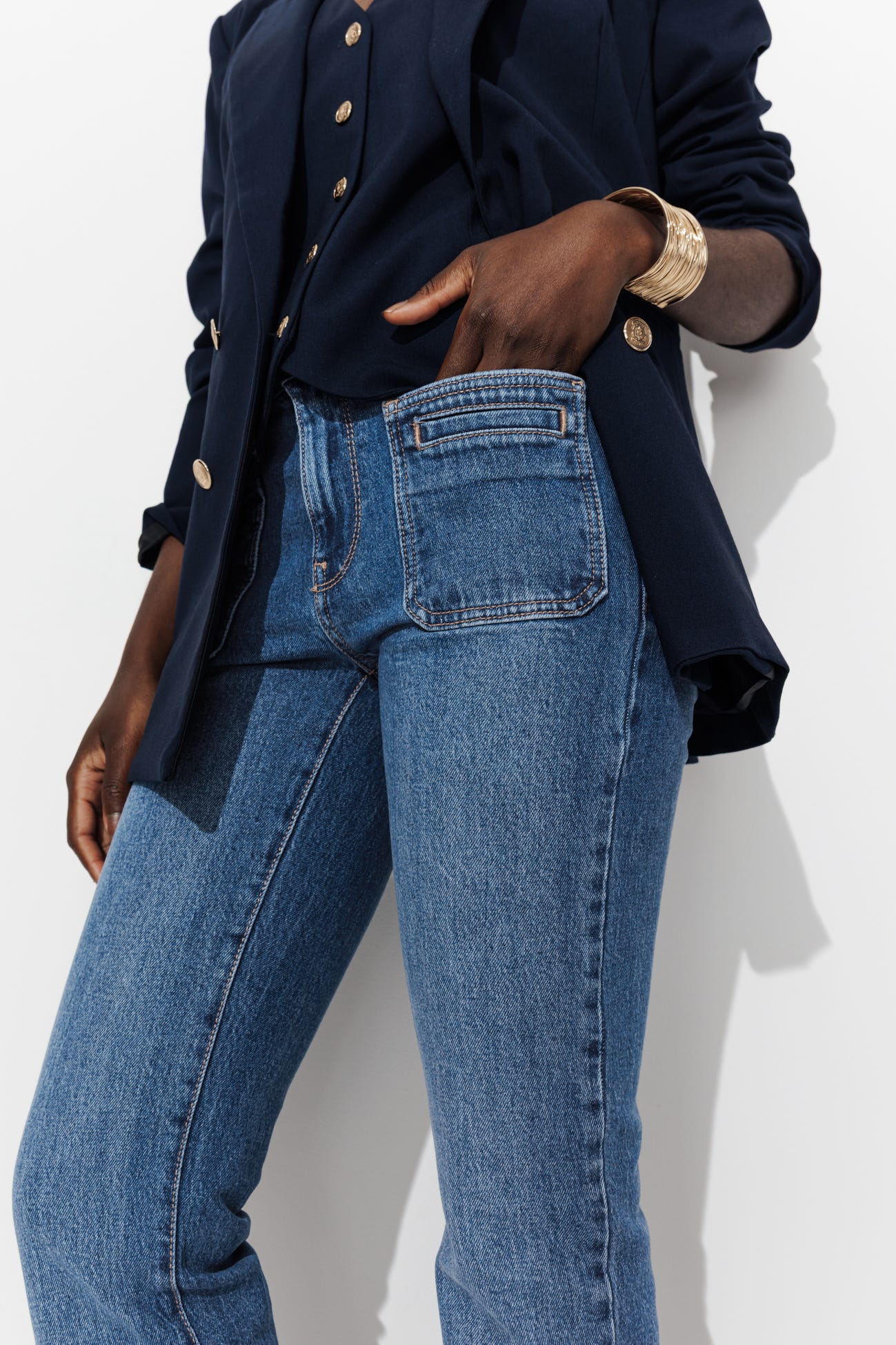 Jean flare seventies Femme