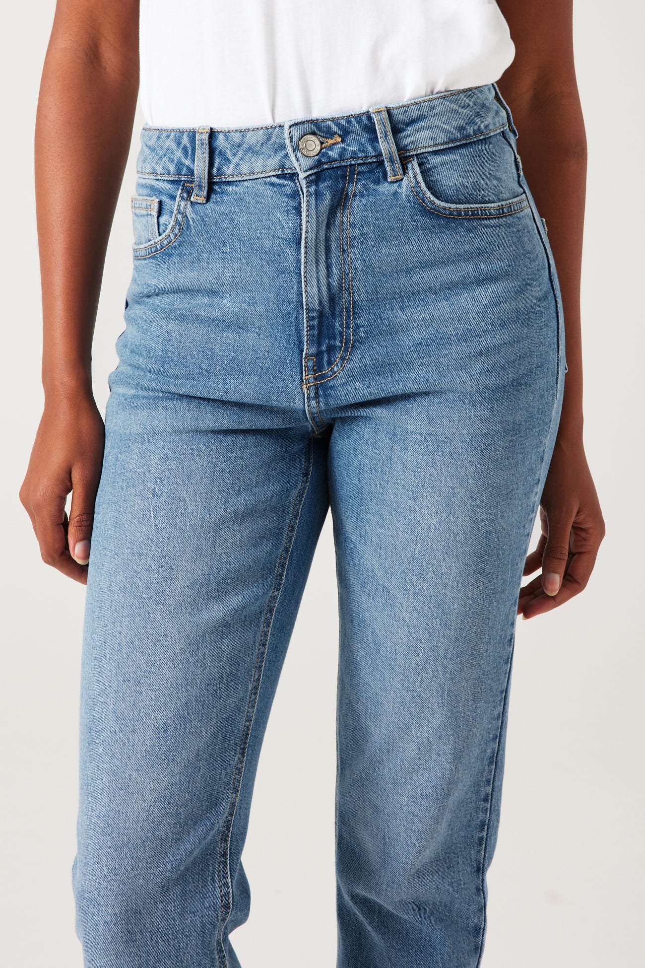 MARCEL jean mom taille haute