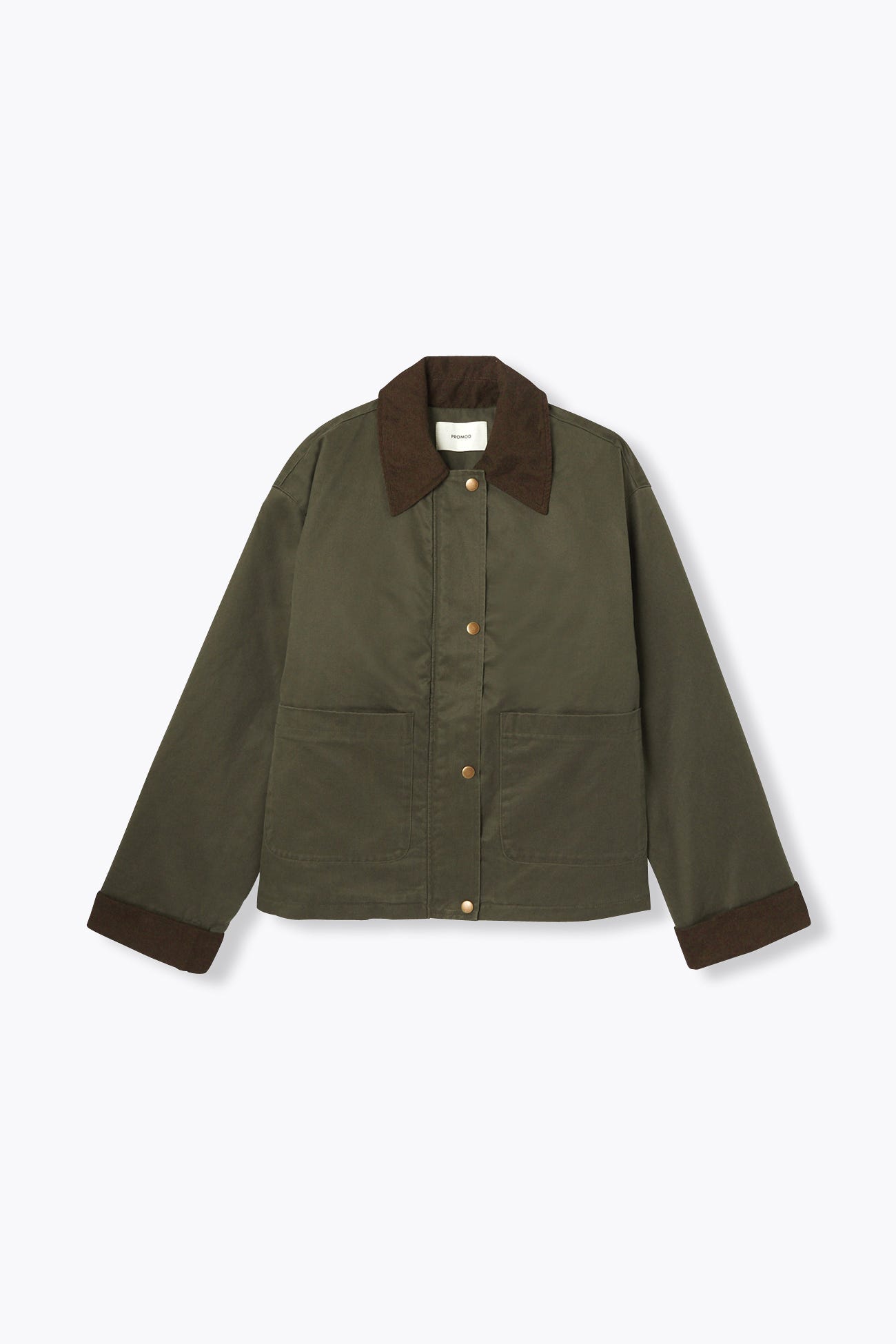 Veste courte en toile Femme