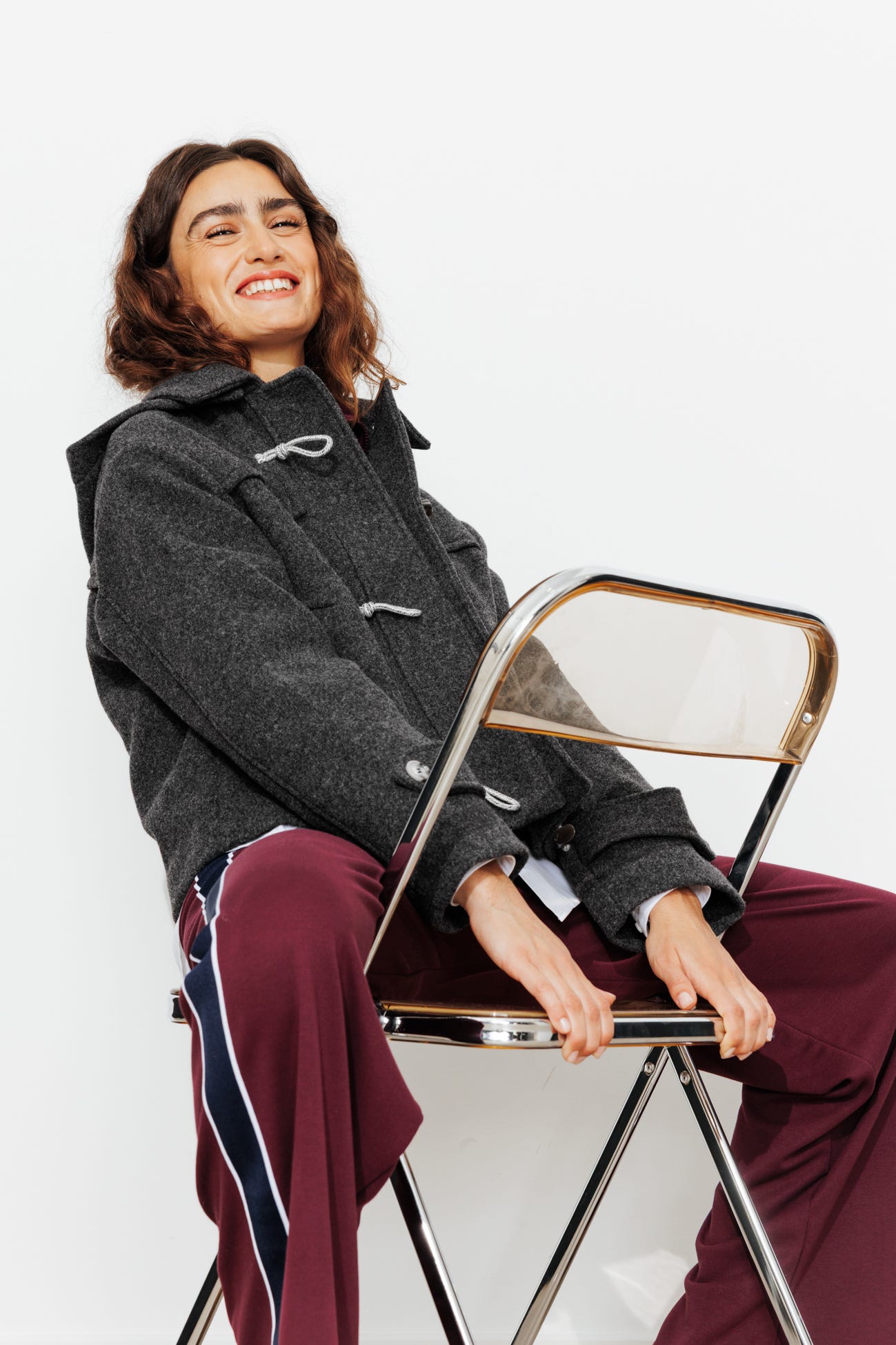 Duffle coat con cappuccio