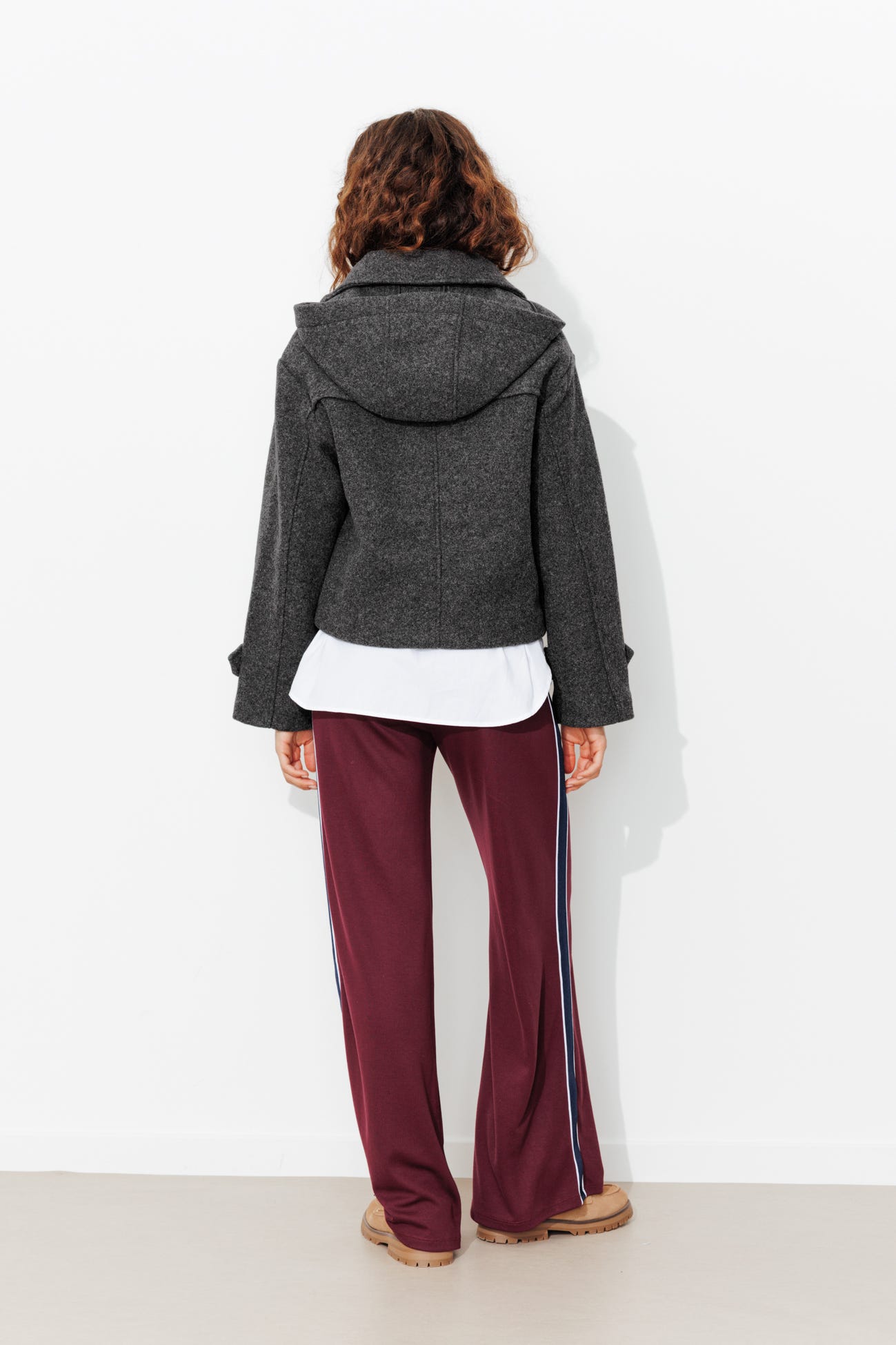 Duffle coat con cappuccio