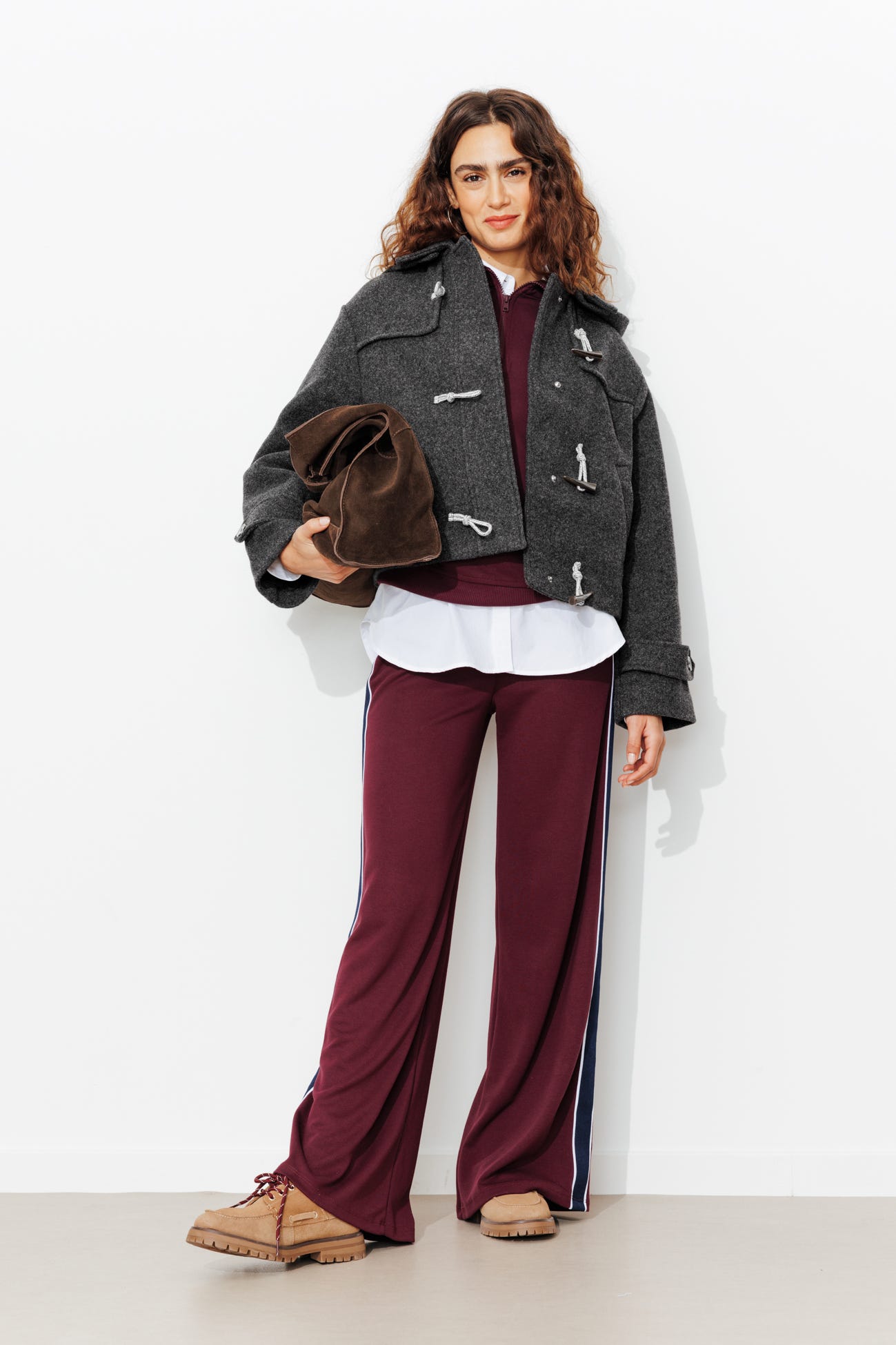 Duffle coat con cappuccio