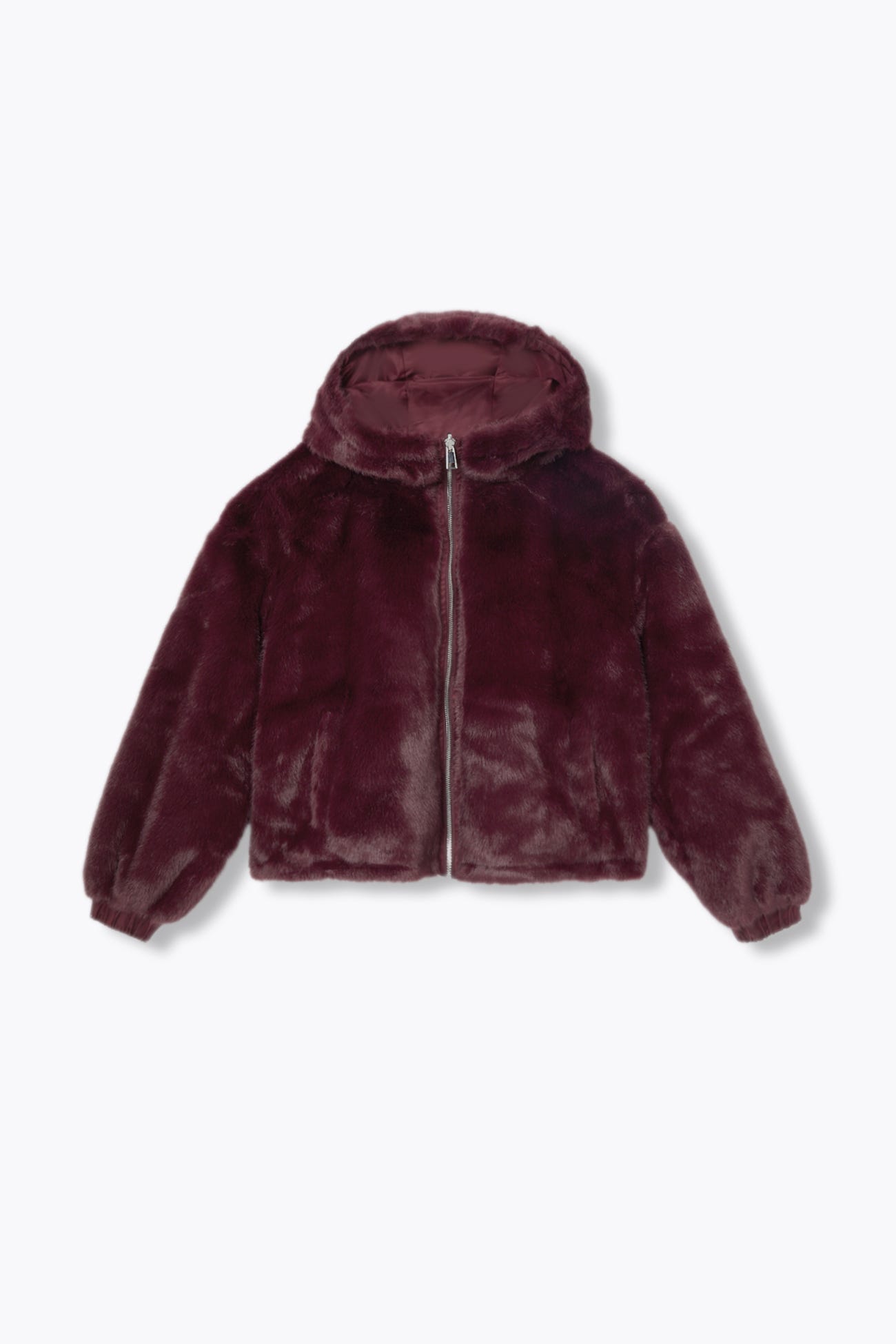 Blouson réversible à capuche