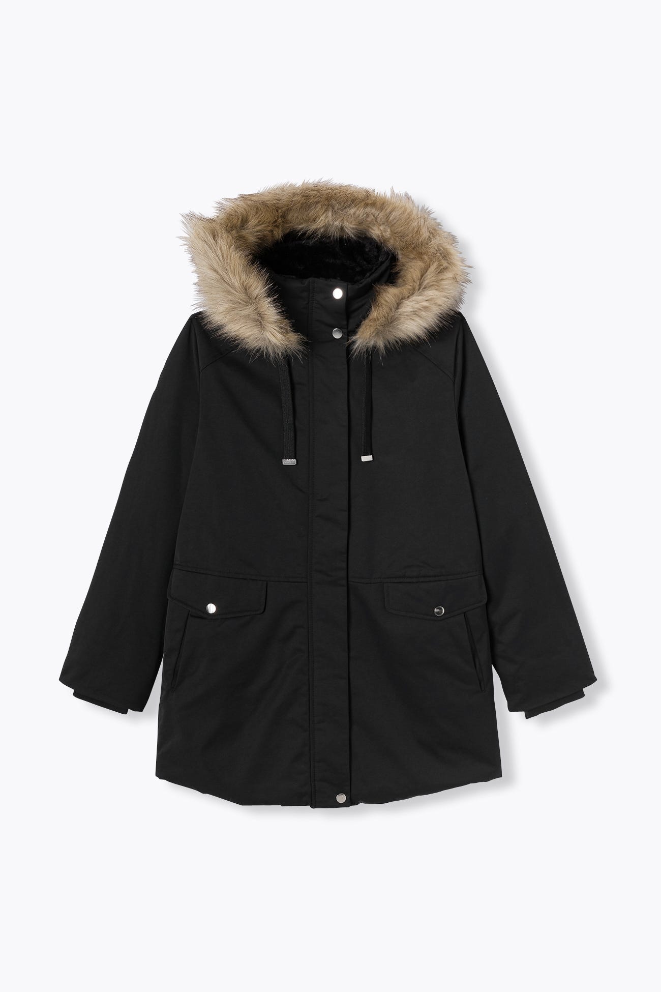 Hooded parka