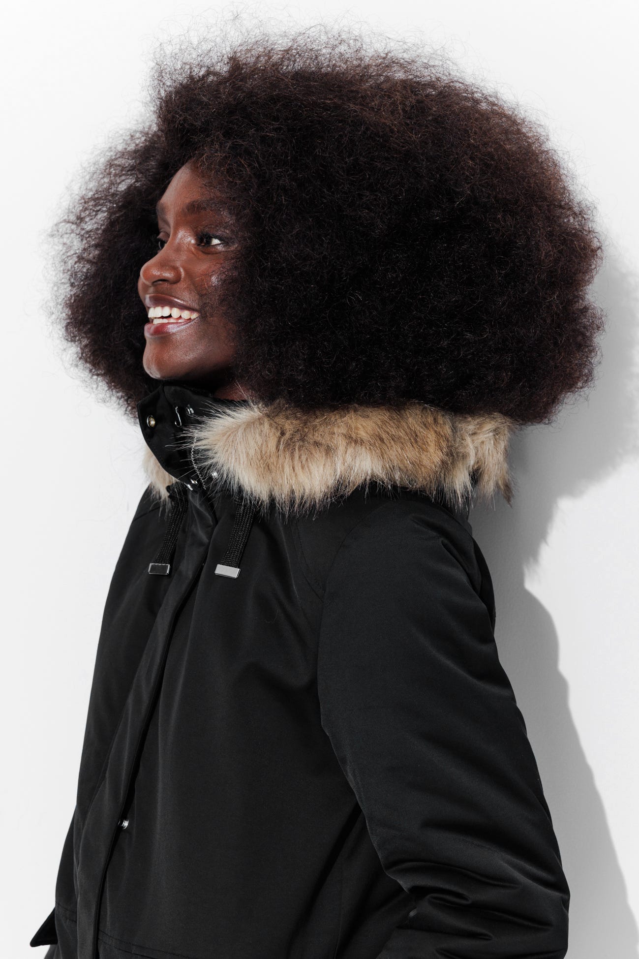 Parka à capuche Femme