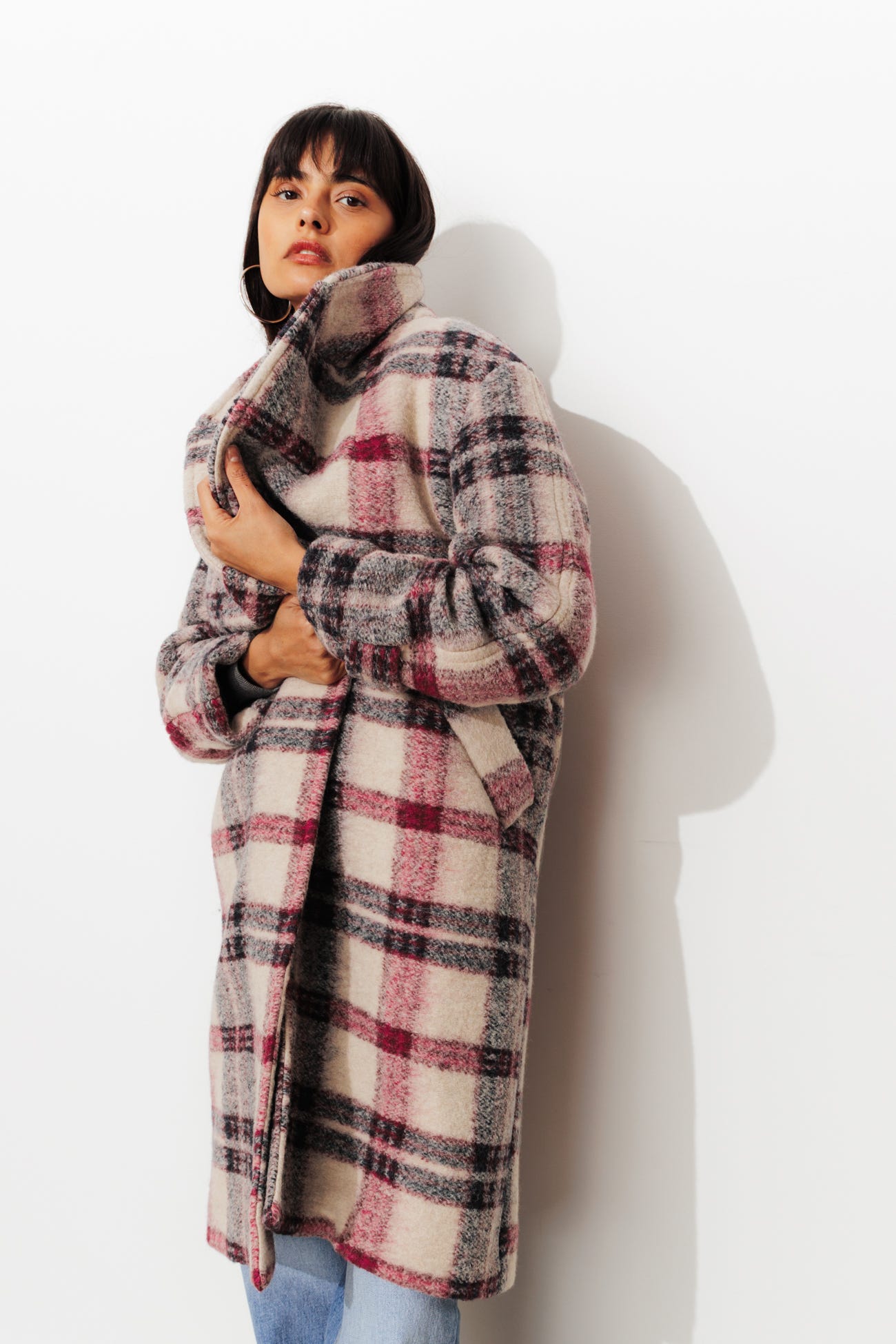 SIMONE MANTEAU EN LAINE FEMME