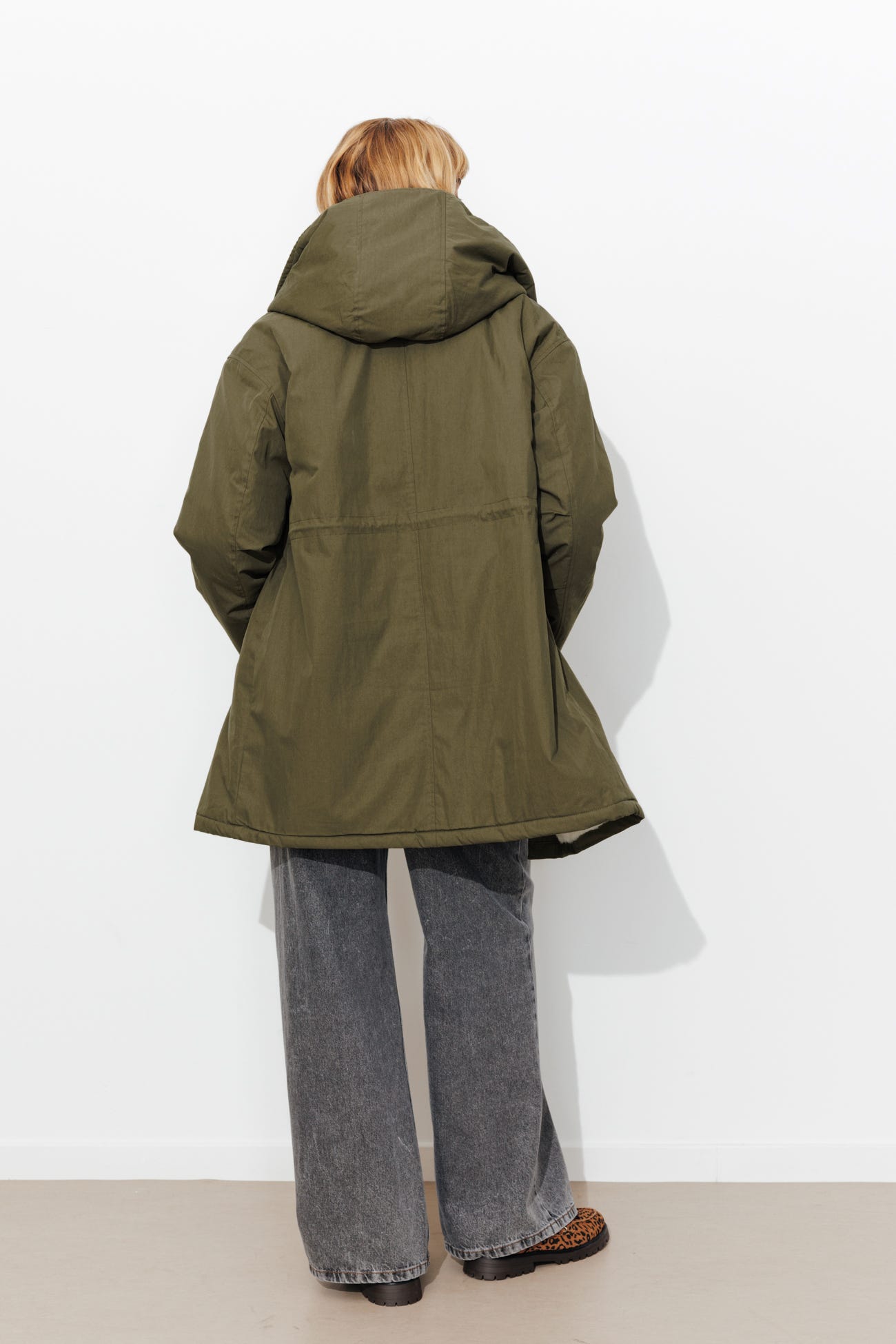 Parka fourrée à capuche Femme