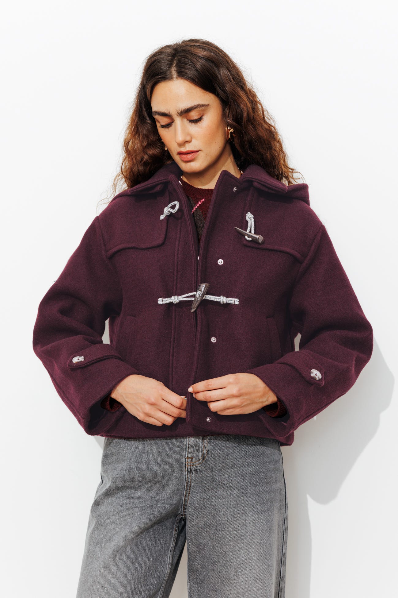 Duffle-coat à capuche Femme