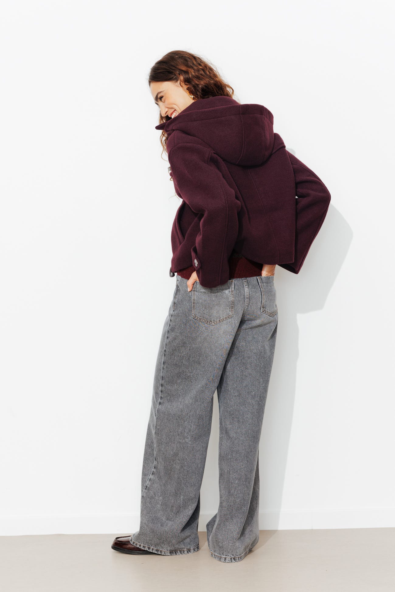 Duffle-coat à capuche Femme