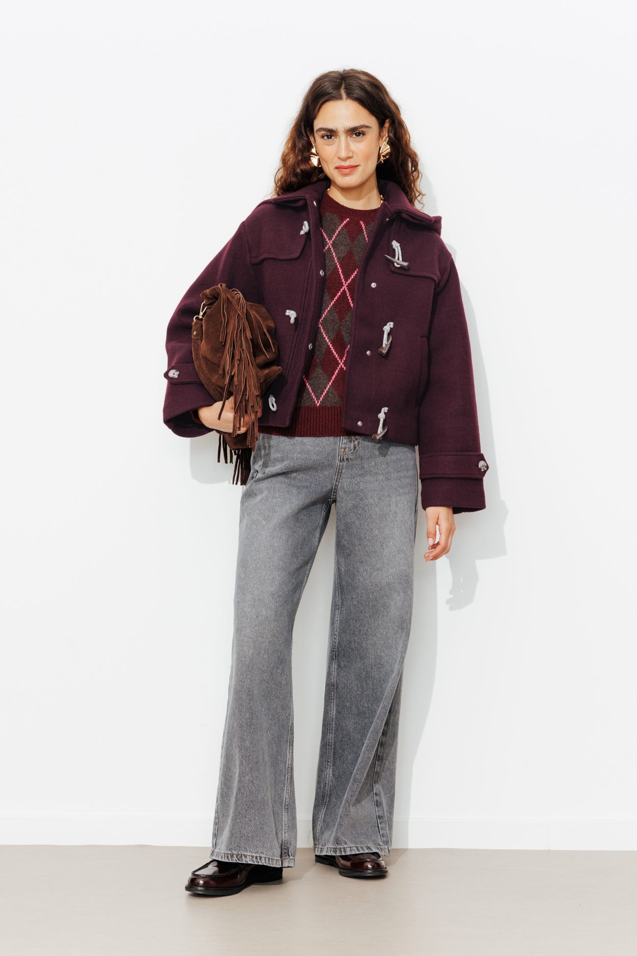 Duffle coat con cappuccio