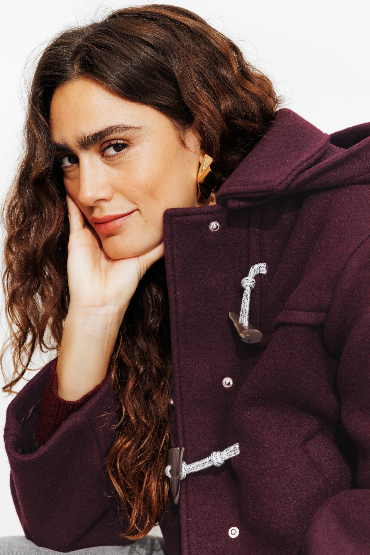 Duffle-coat à capuche Femme