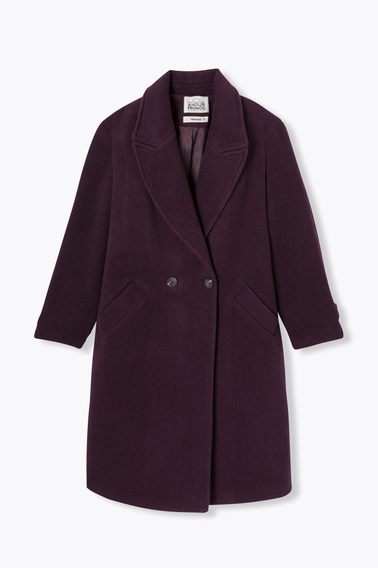 SIMONE MANTEAU EN LAINE FEMME